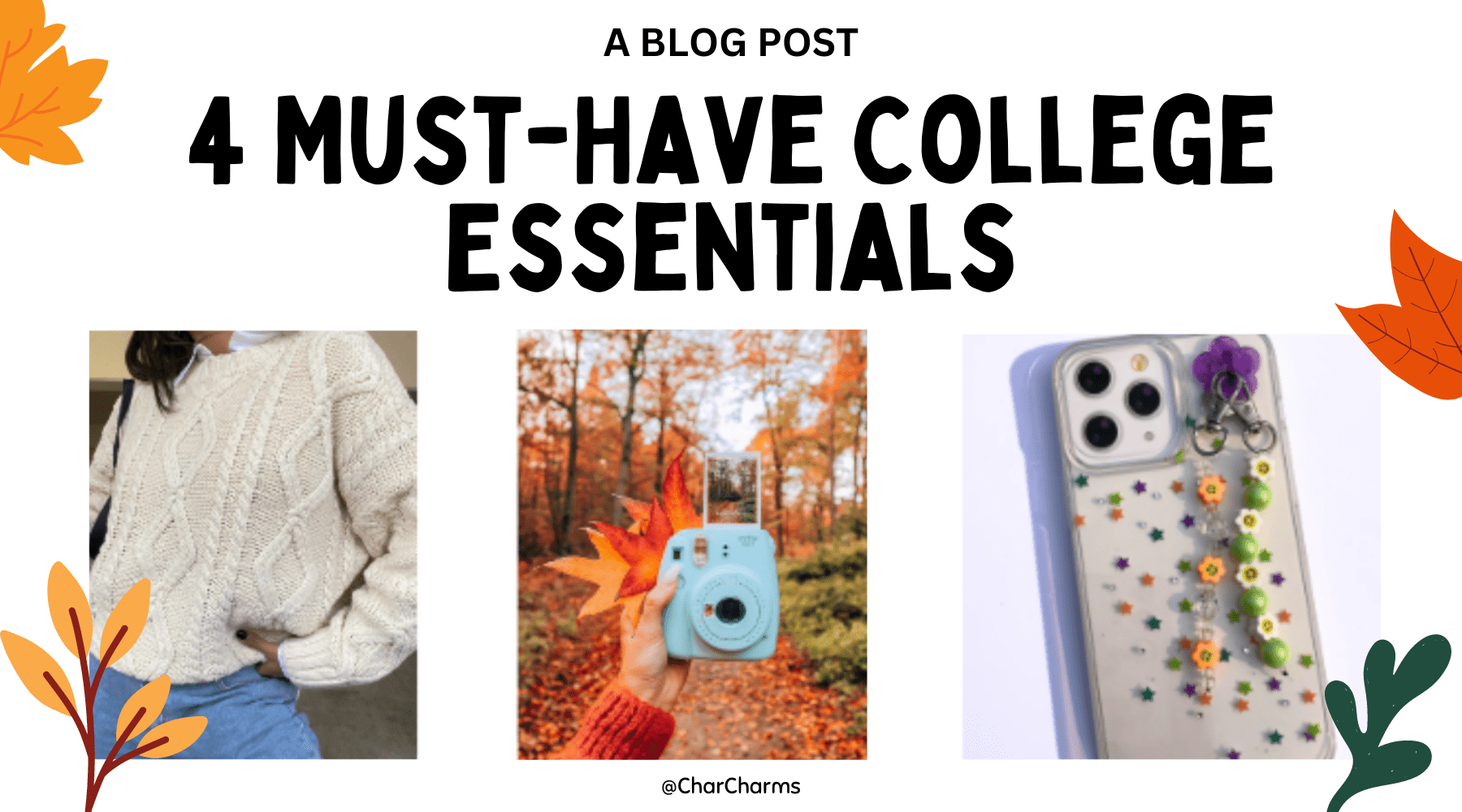 Must-Have College Essentials: 4 Products Every Teen Girl Needs - CharCharms