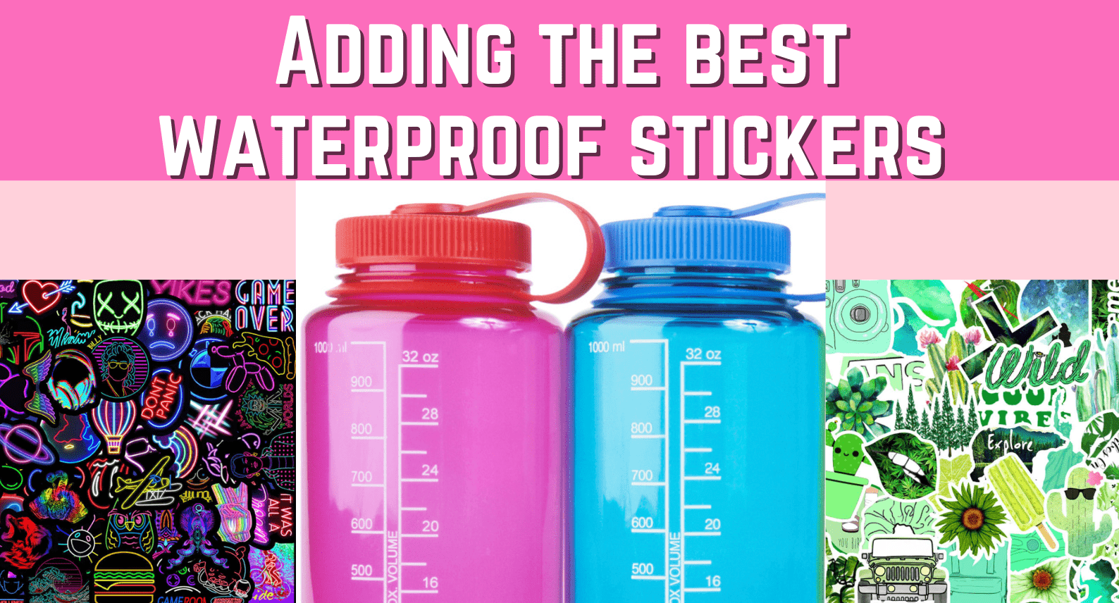 The Best Waterproof Stickers - CharCharms