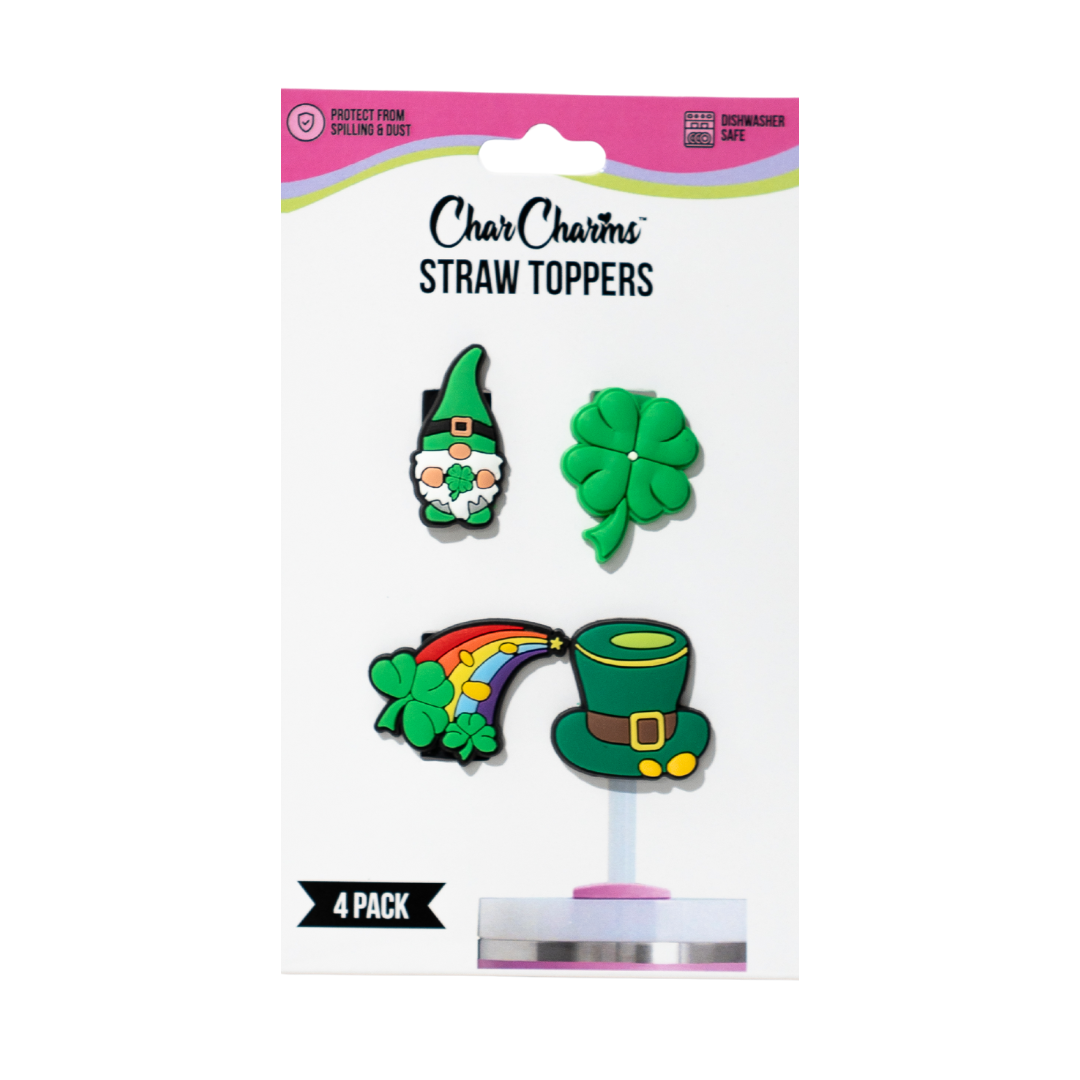 Lucky Charm Straw Toppers