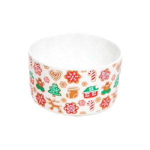 White Christmas Bottle Boot