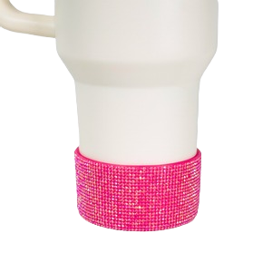 Crystal Rhinestone Tumbler Boot Pink