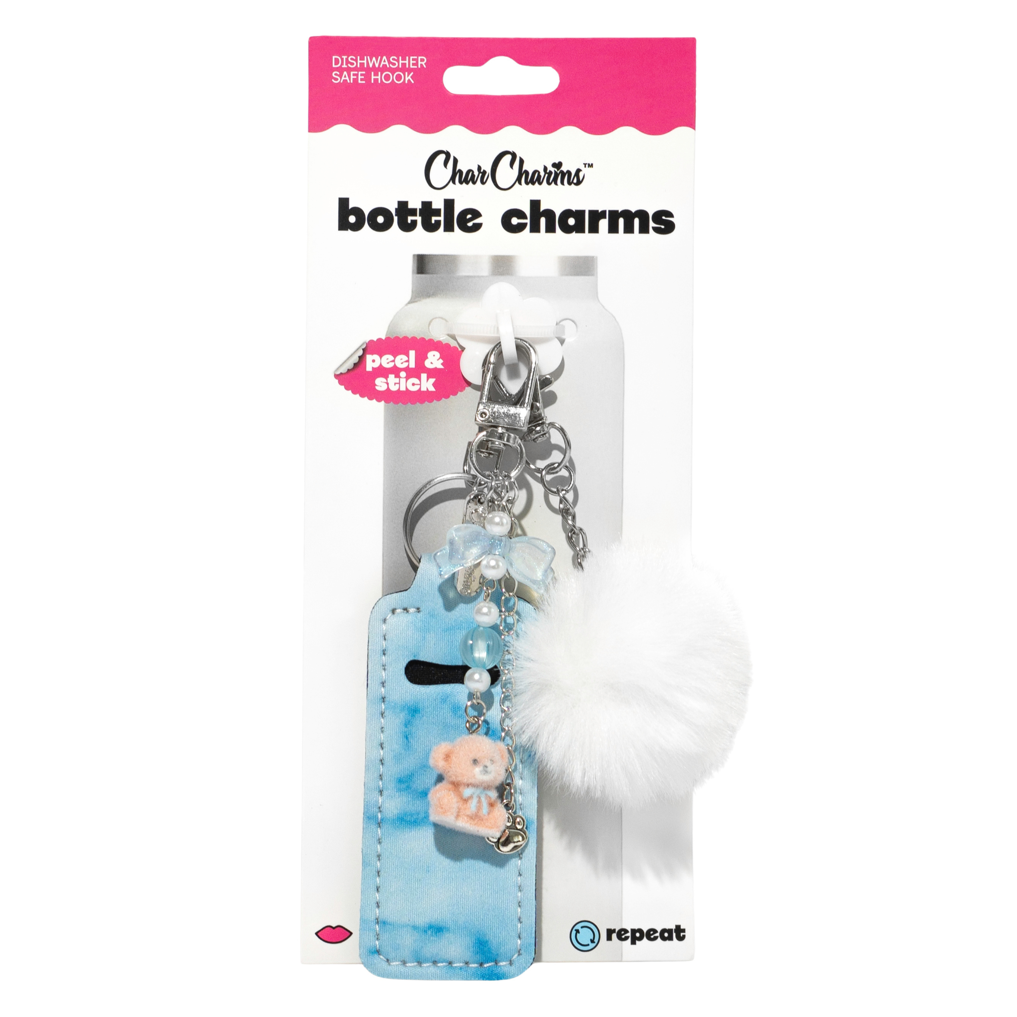 Blue Teddy Charm Bundle