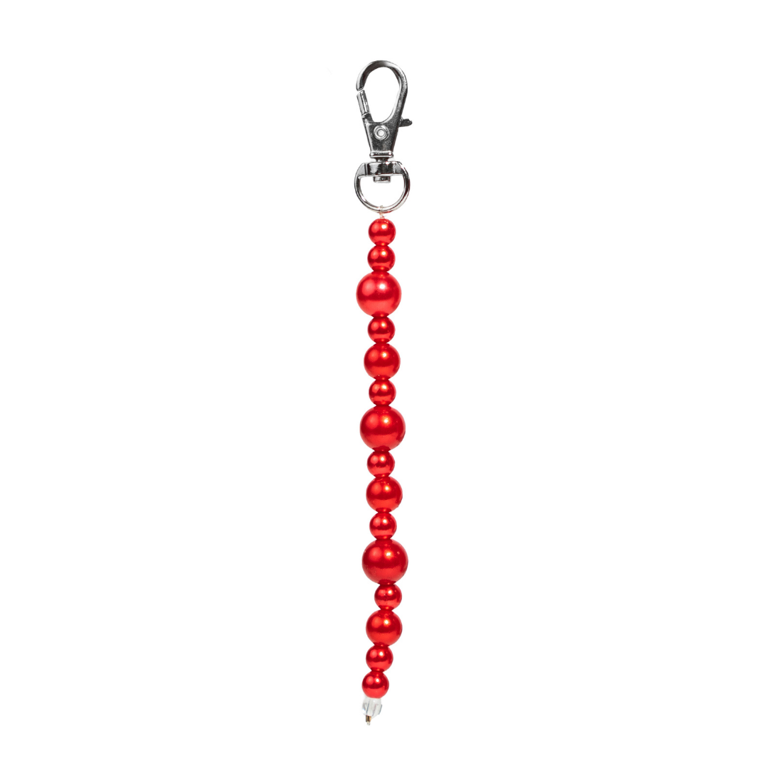 Red Holiday Beads Charm