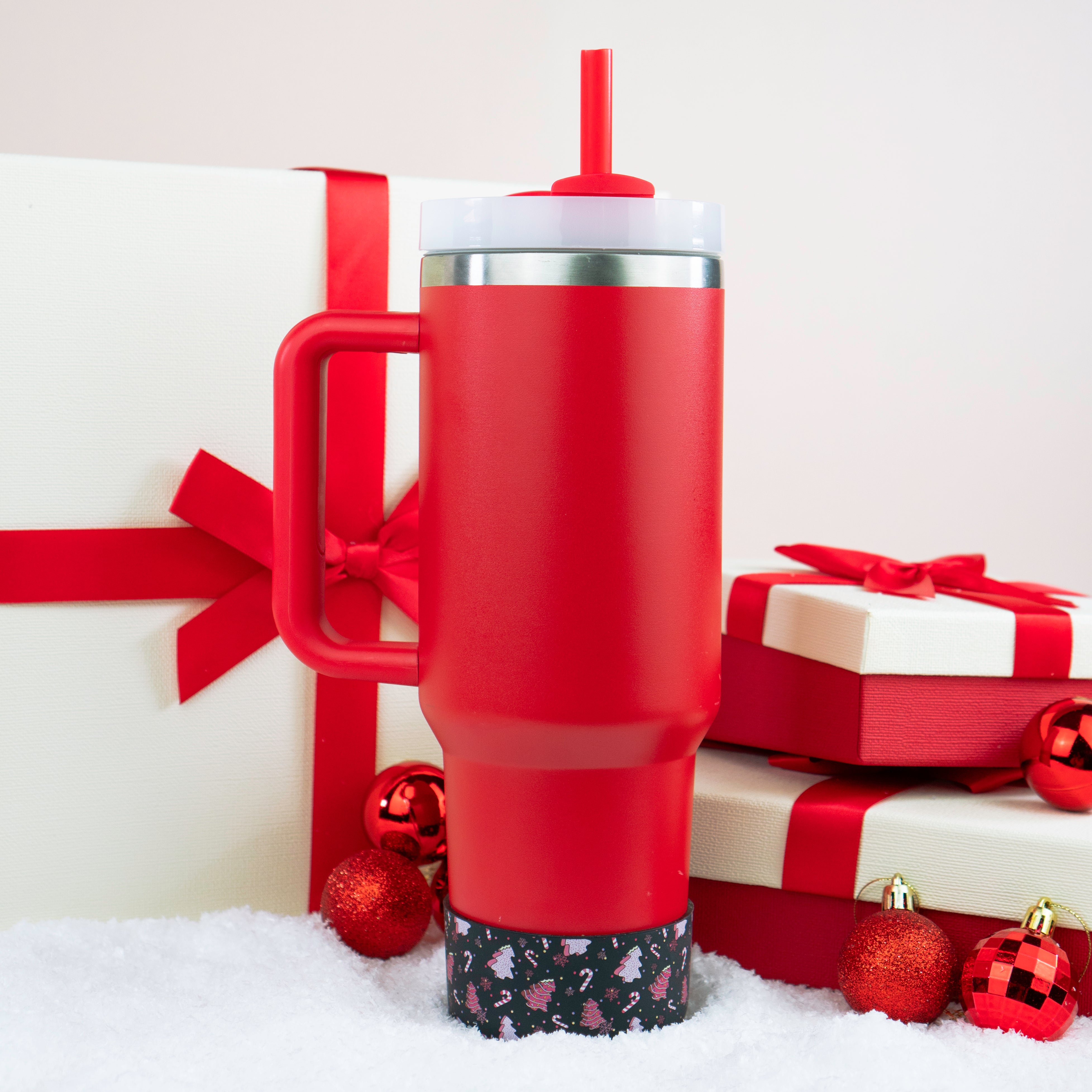 Festive Noir Bottle Boot