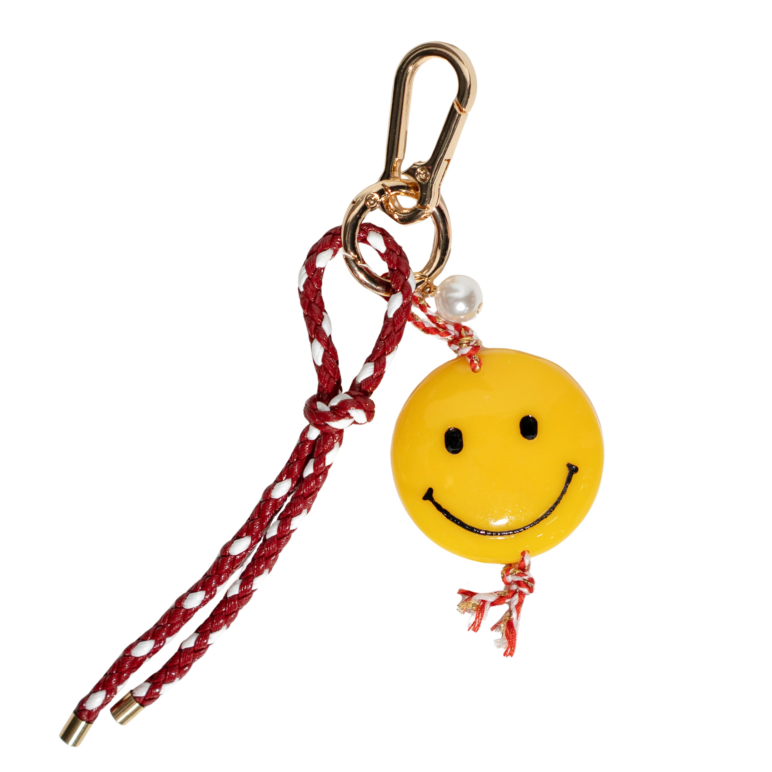 Big Smiley Bag Charm