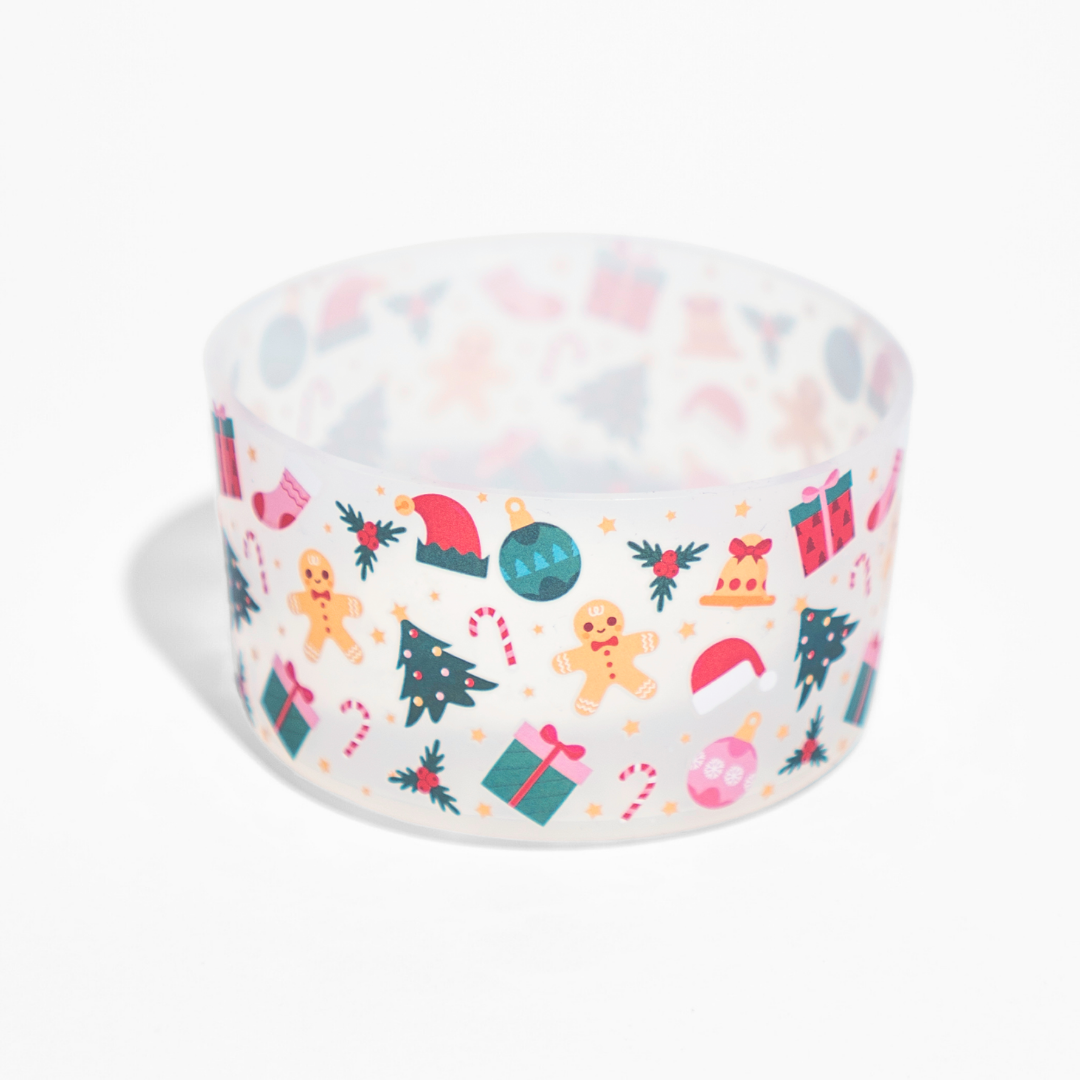 Clear Christmas Bottle Boot