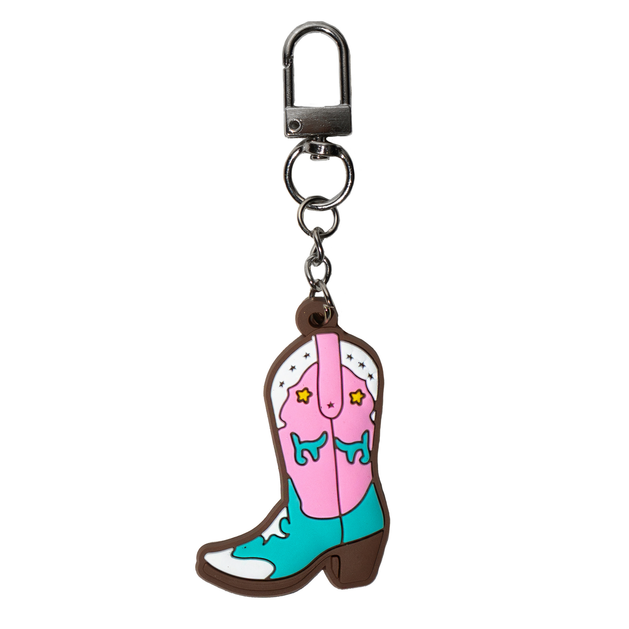 Colorful Cowgirl Boot Charm