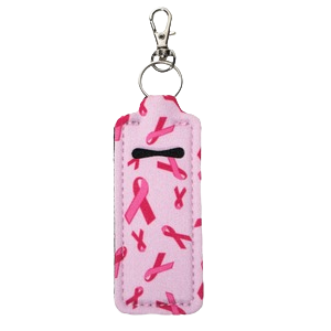 Pink Ribbon Lip Gloss Holder