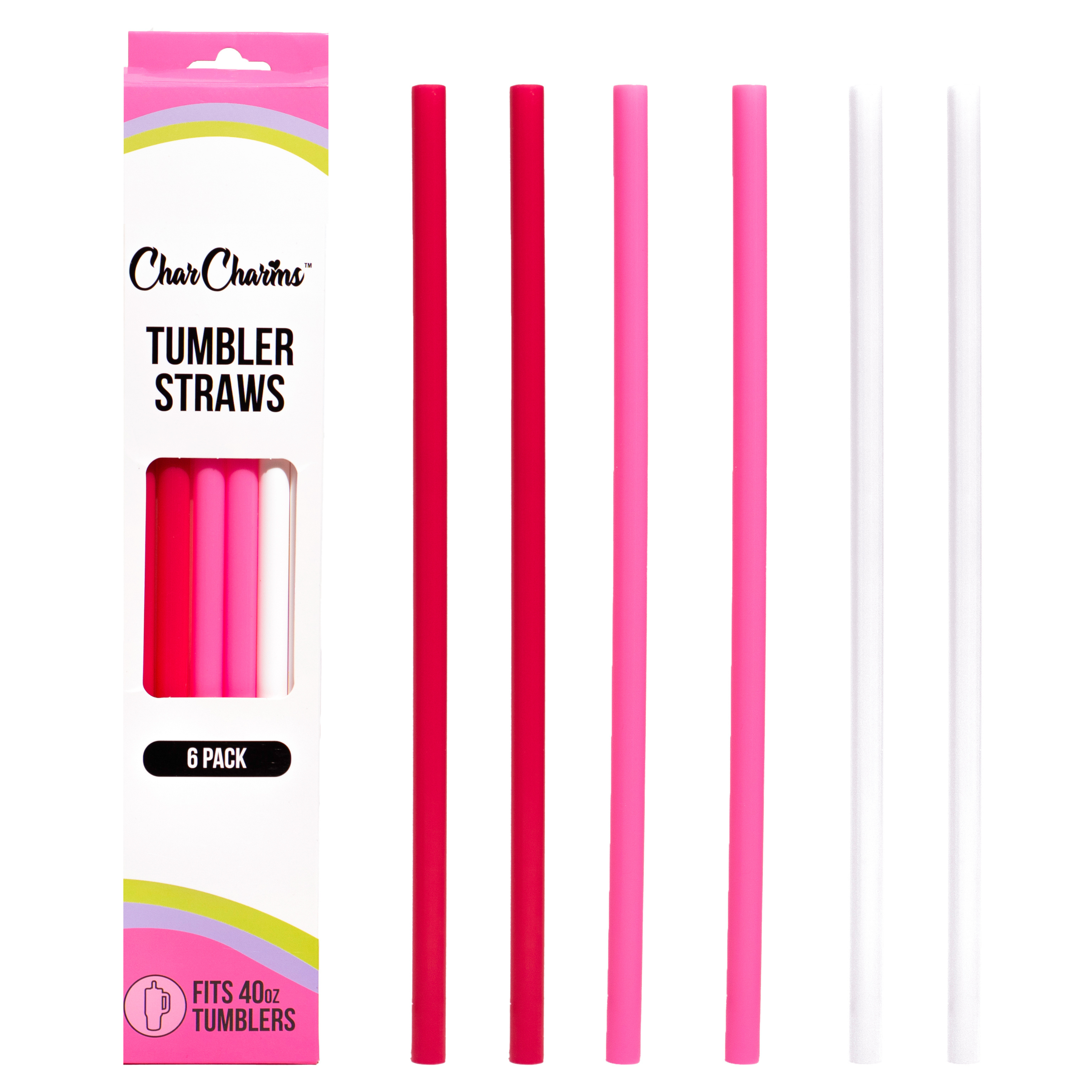 40oz Galentine's Straws