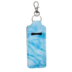 Blue Marble Lip Gloss Holder
