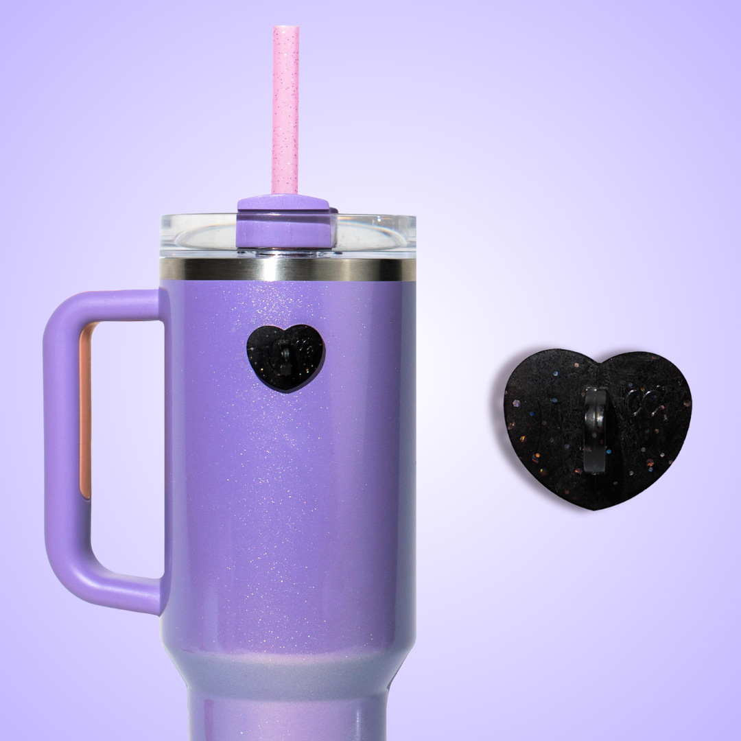 Sparkle Heart Bottle Hook Trio | 3 pack