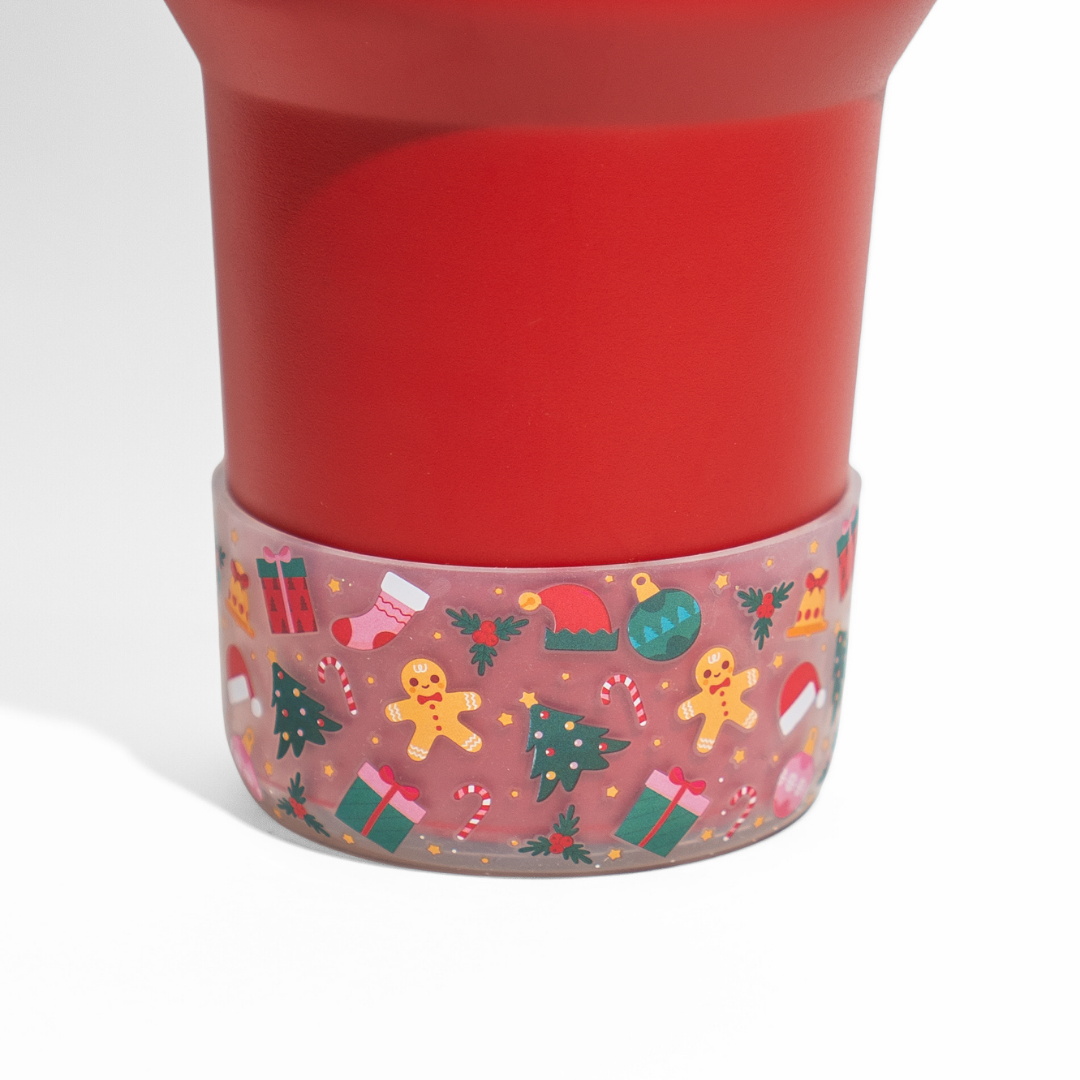 Clear Christmas Bottle Boot