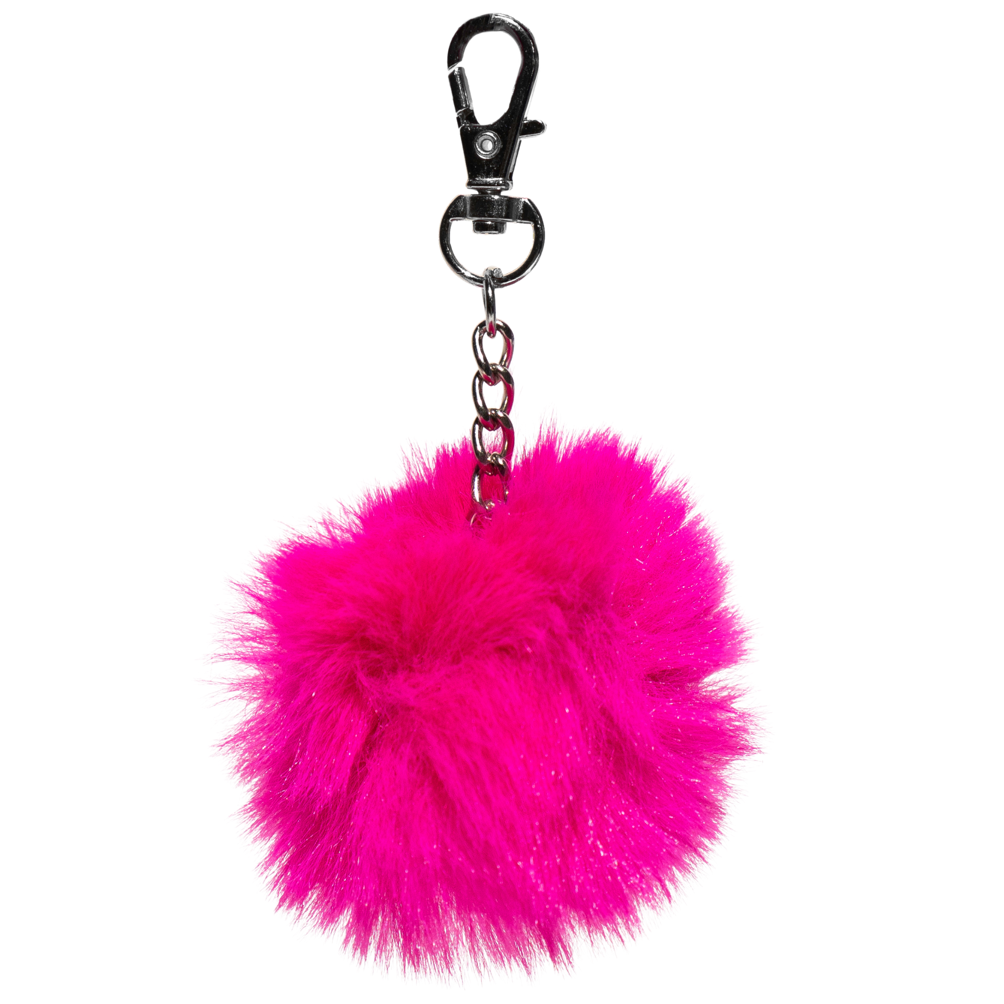 Pink Pom-Pom Charm