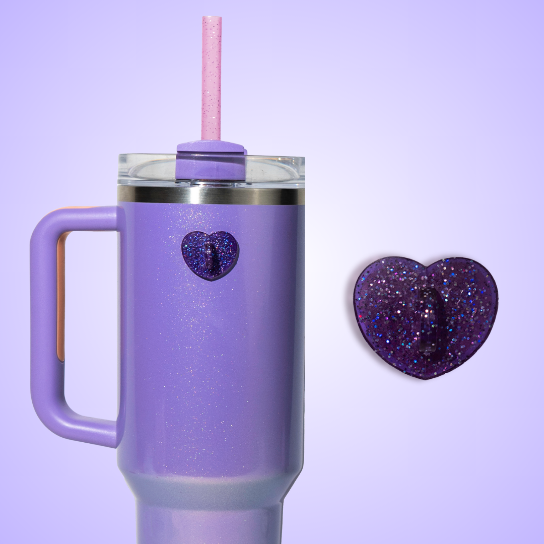 Sparkle Heart Bottle Hook Trio | 3 pack