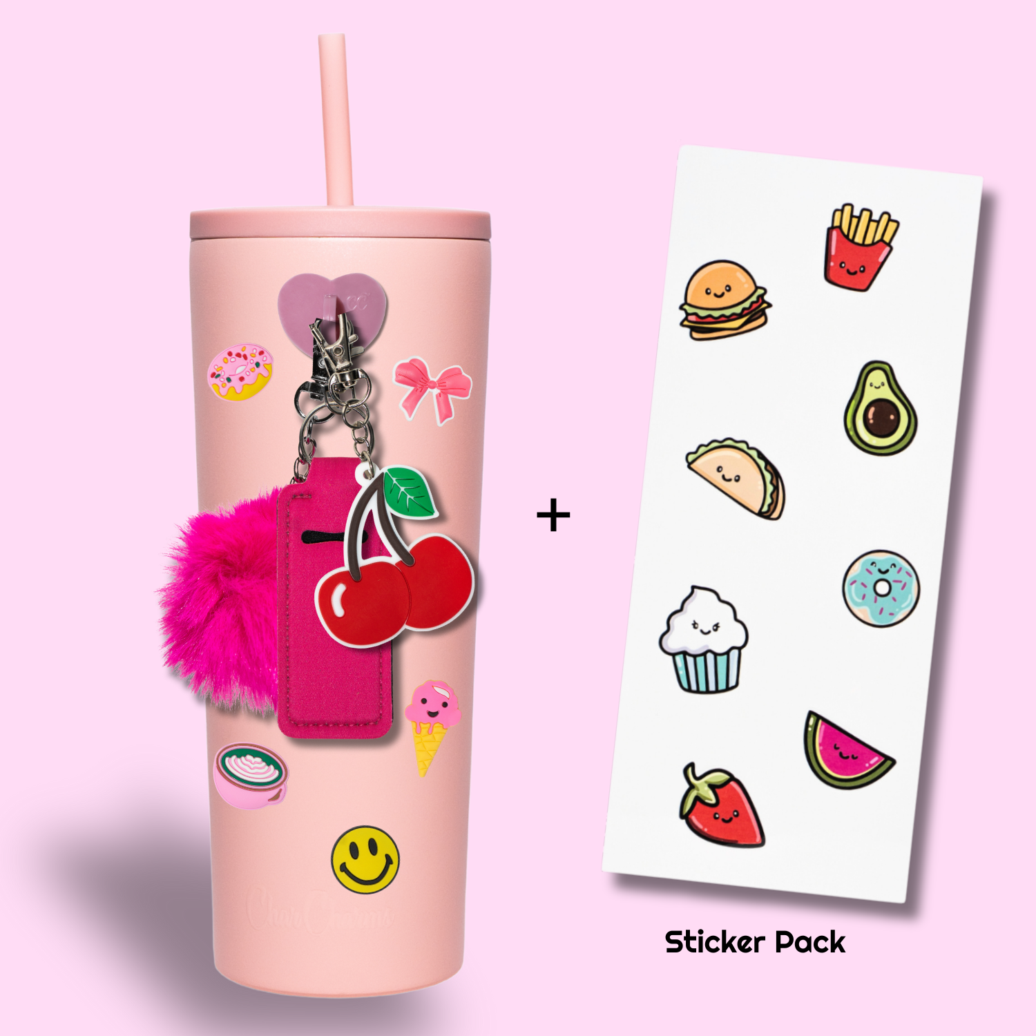 Pink Latte Bundle + 24oz Light Pink Tumbler