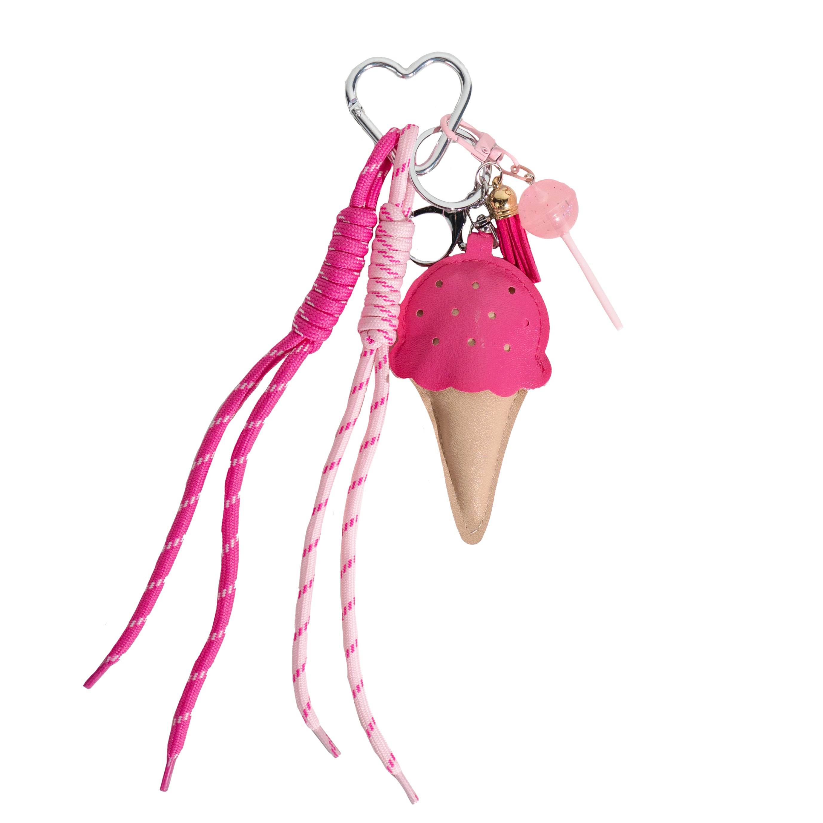 Pink Sweets Bag Charm