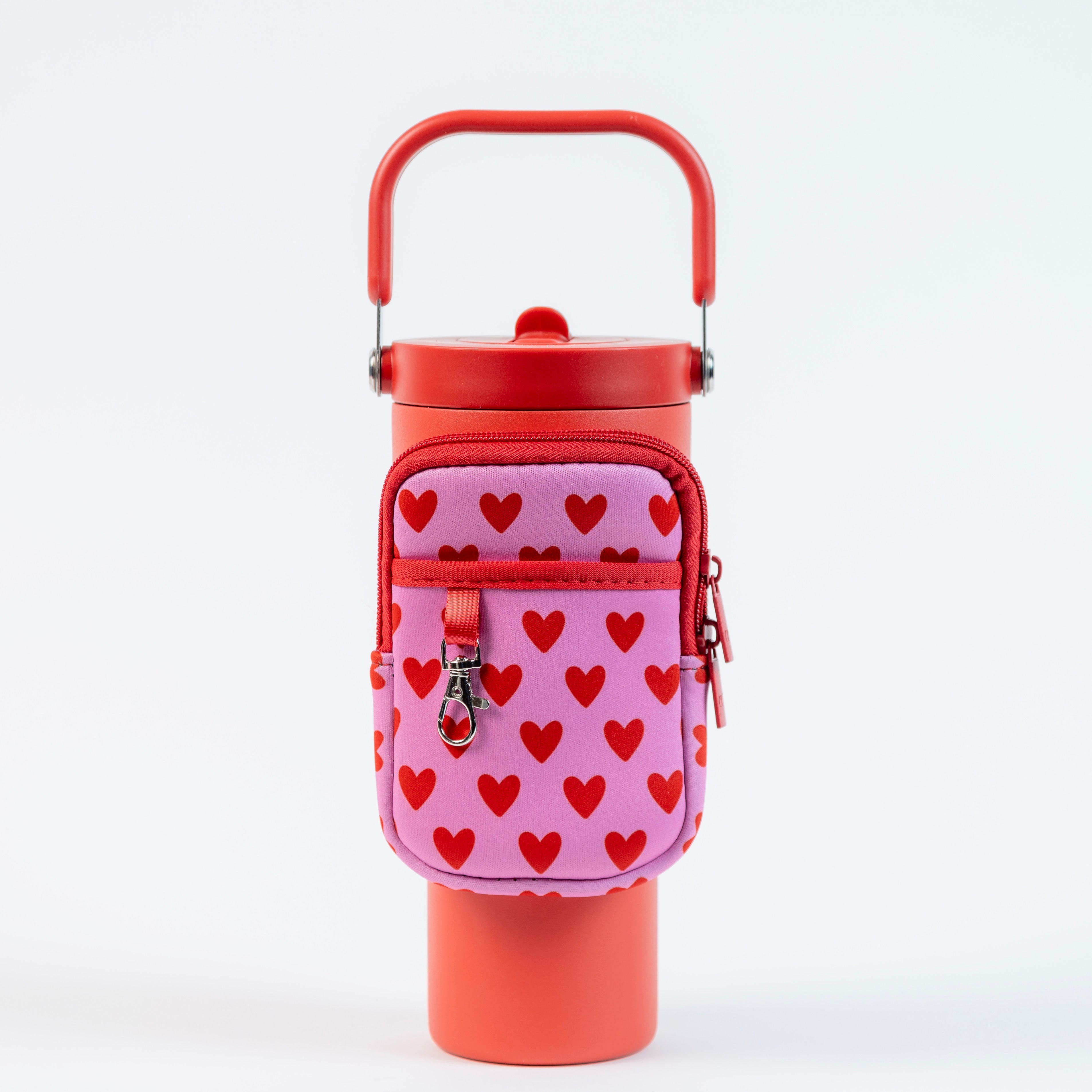 Valentine's Accessory Trio | Boot, Pouch & Straw Set