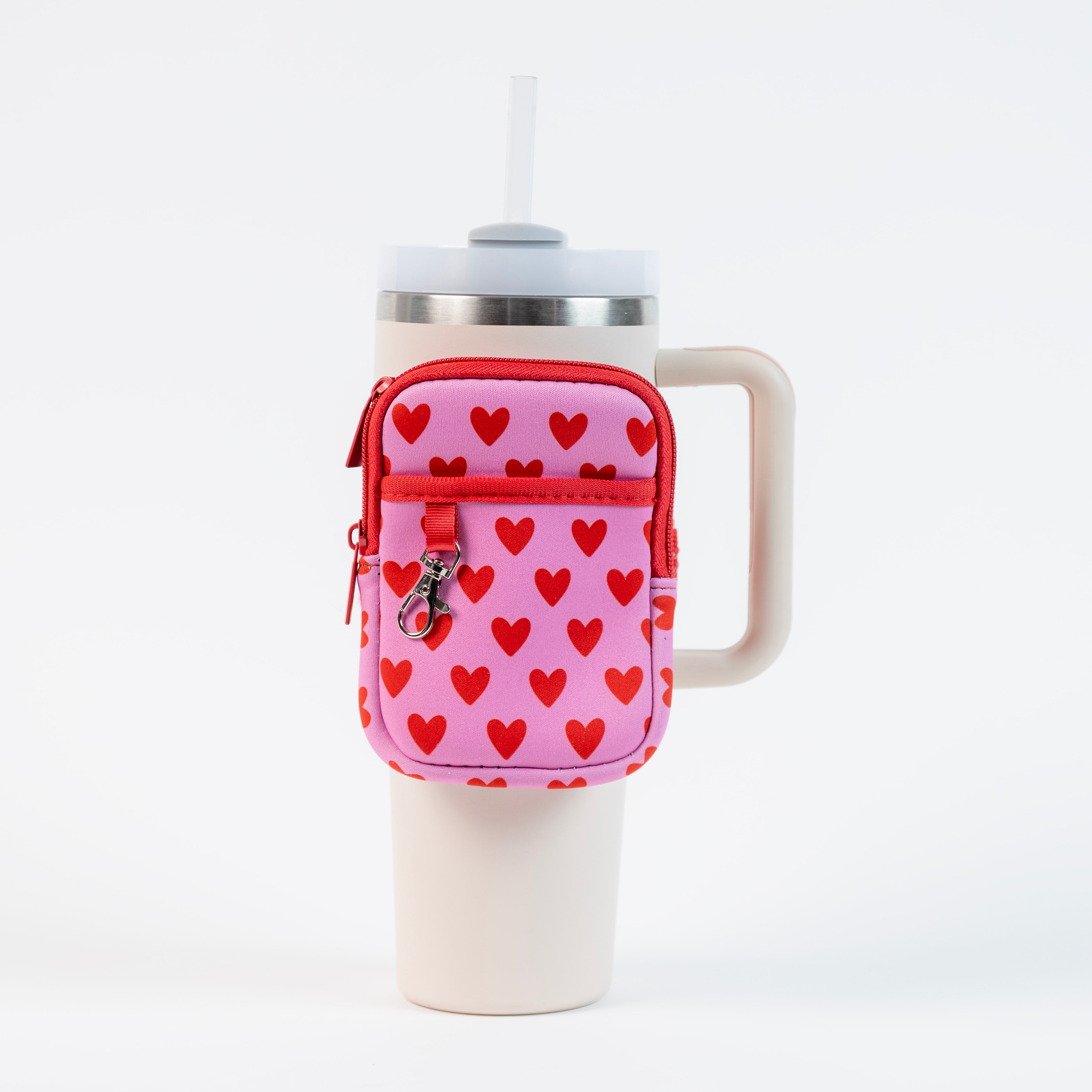 Valentine's Accessory Trio | Boot, Pouch & Straw Set