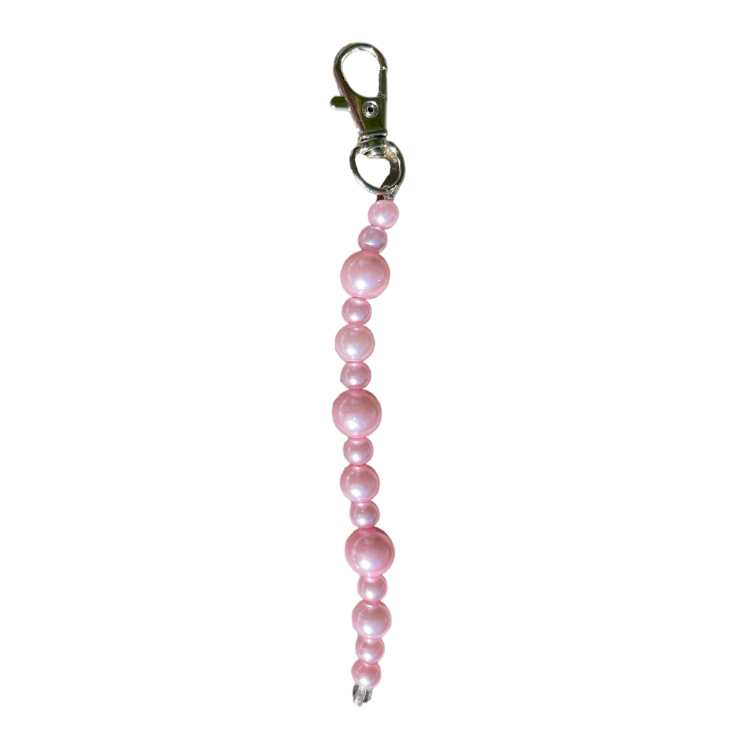 Light Pink Pearl Bead Charm