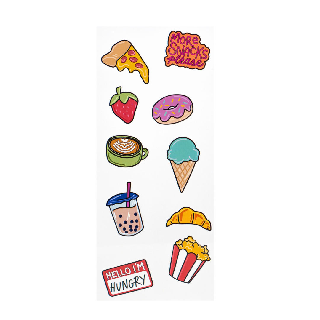 Food On The Brain Stickers