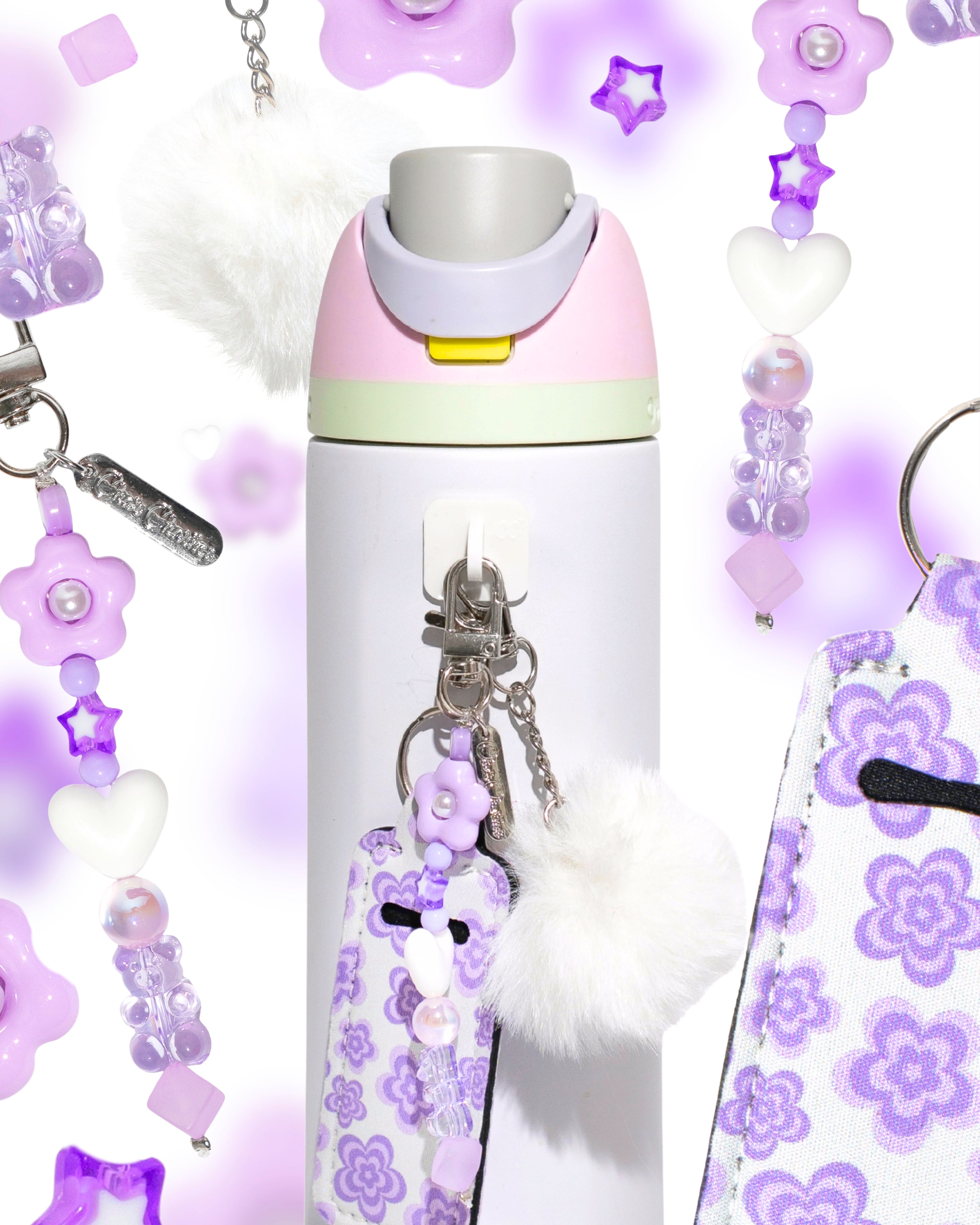 Purple Bloom Charm Bundle