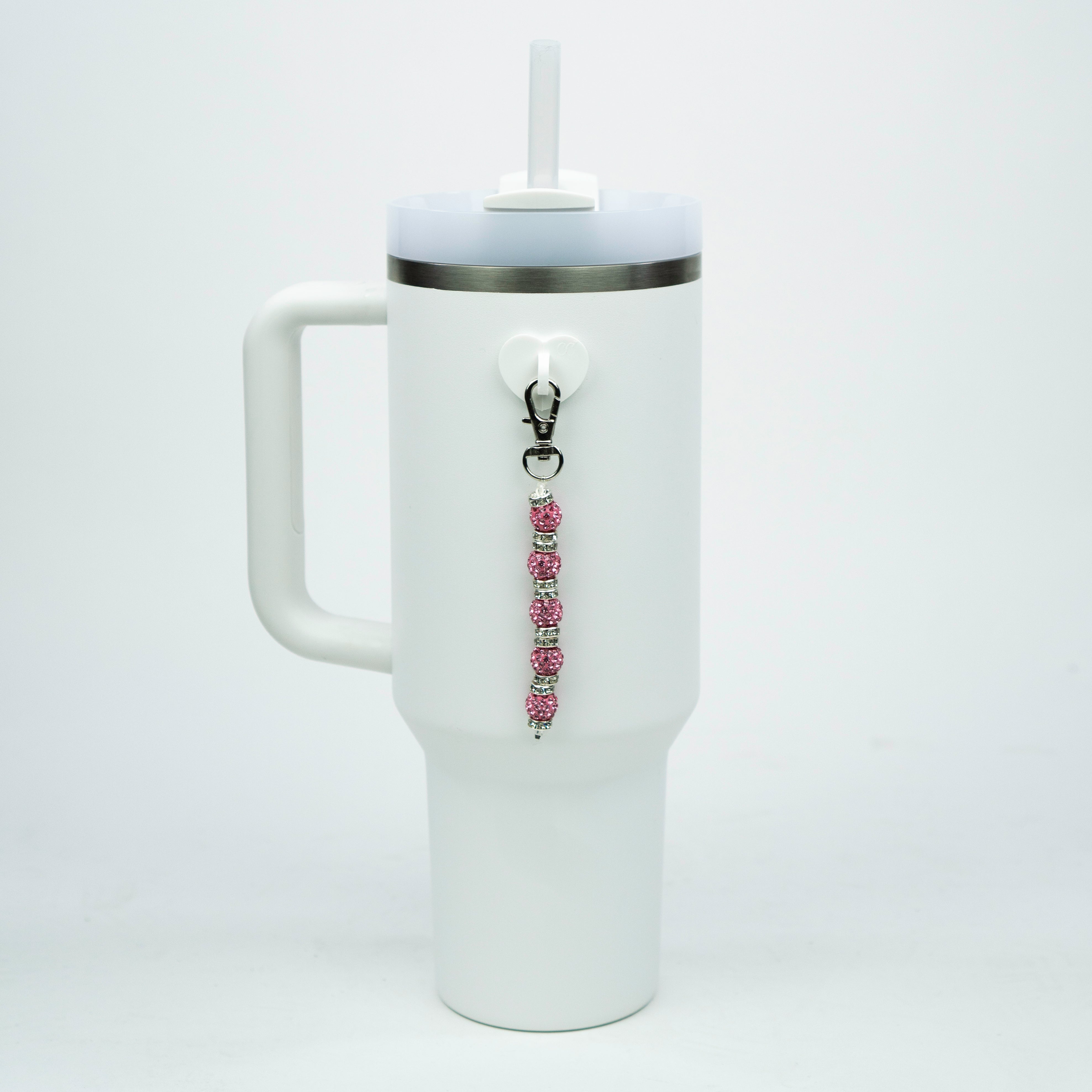 Pink Bling Bead Charm