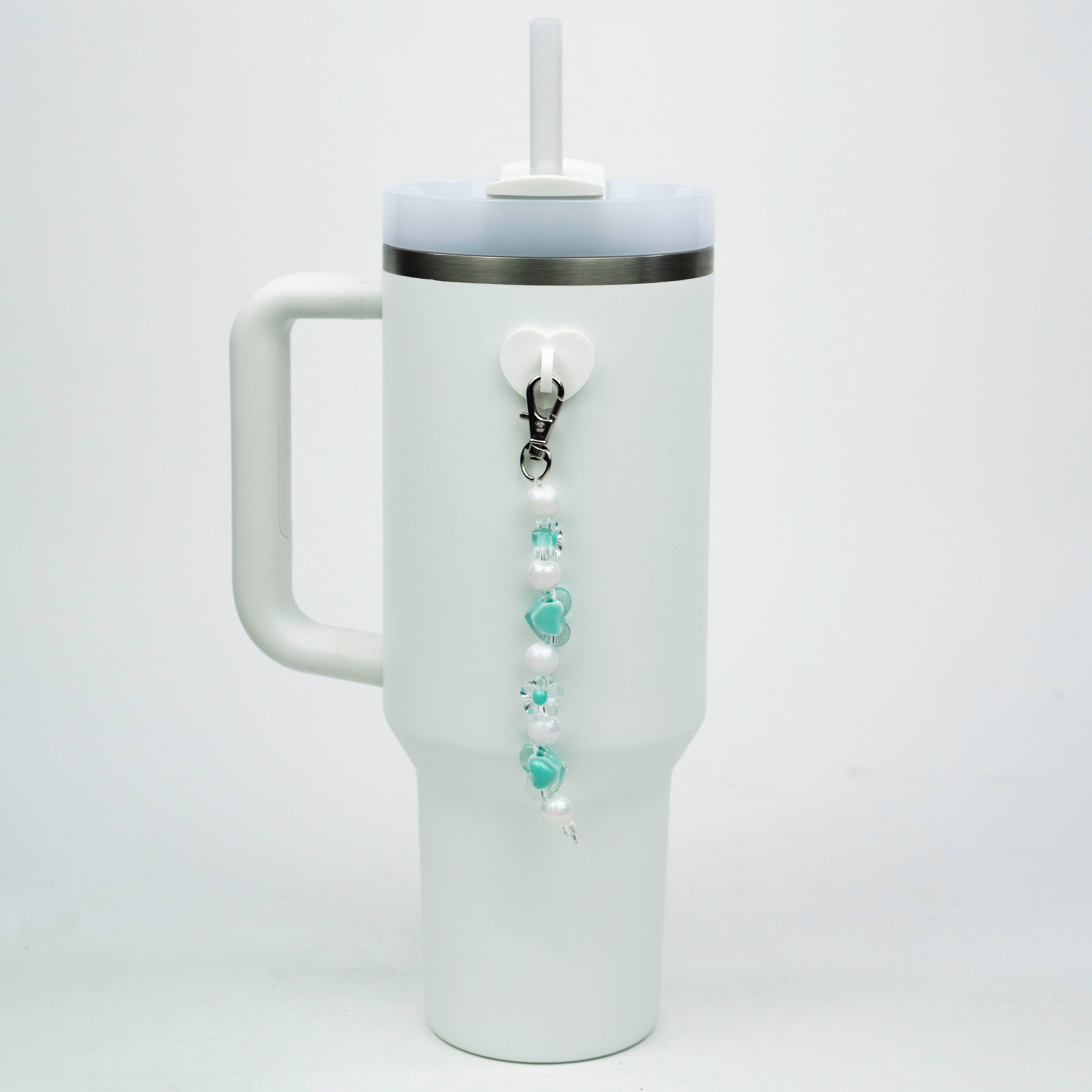 Mint Jelly Bead Charm