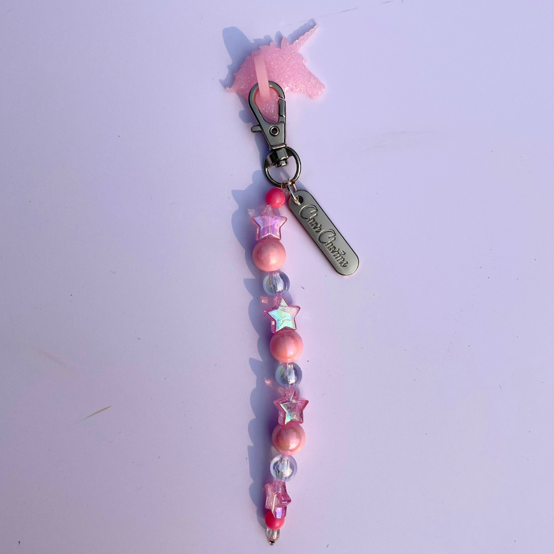 Unicorn Pink Phone Charms