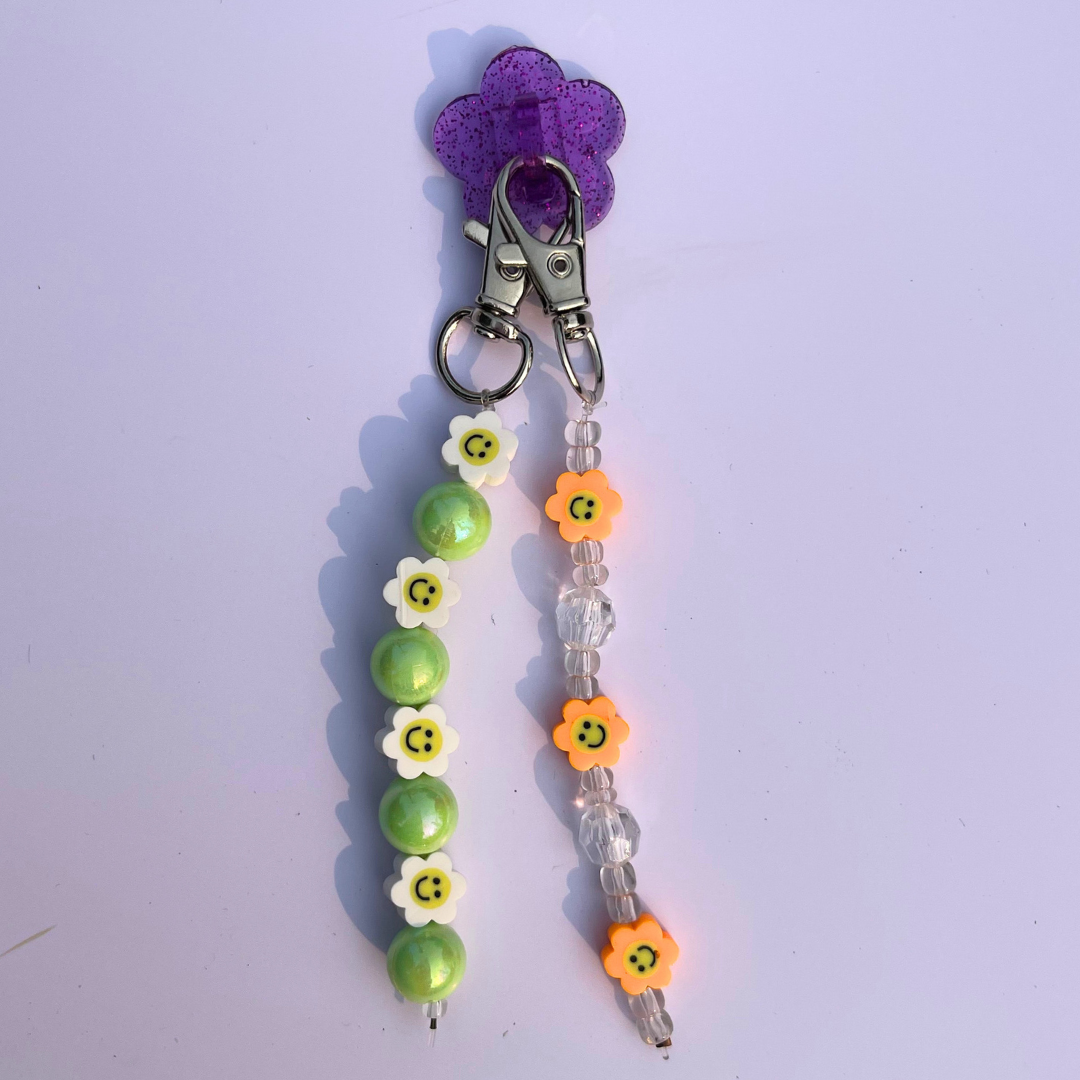Flower Phone Charms