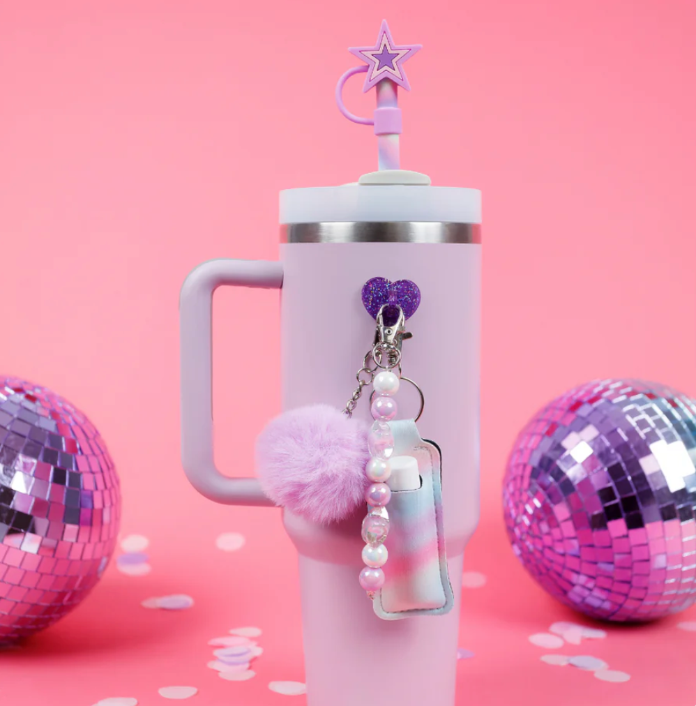 Purple Star Bead Charm