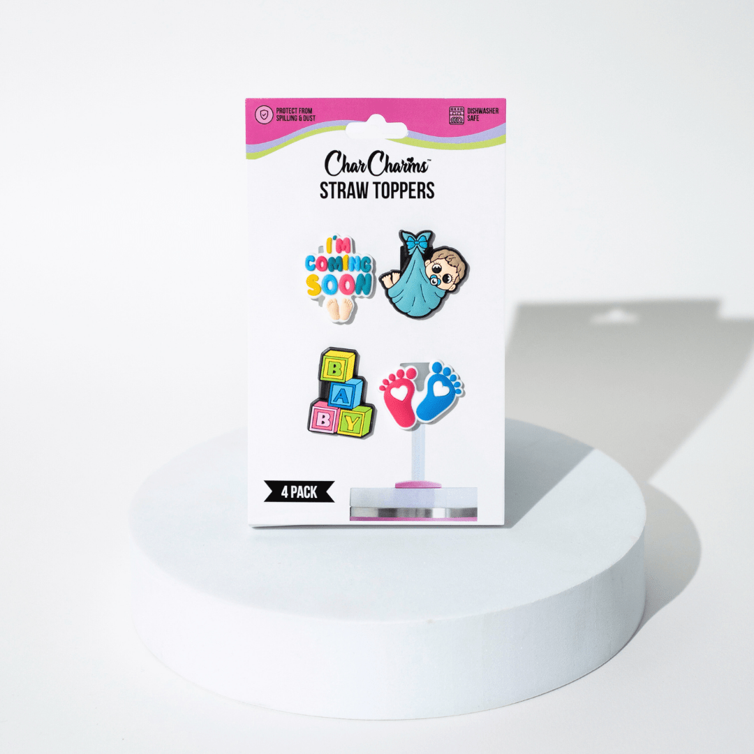 Baby on Board Straw Toppers | | CharCharms Accessories