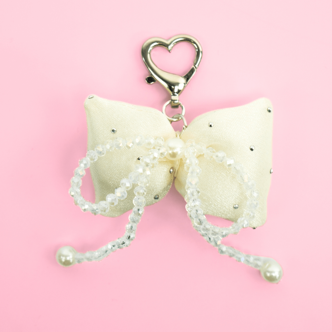 Beaded Bow Charm | | CharCharms Accessories