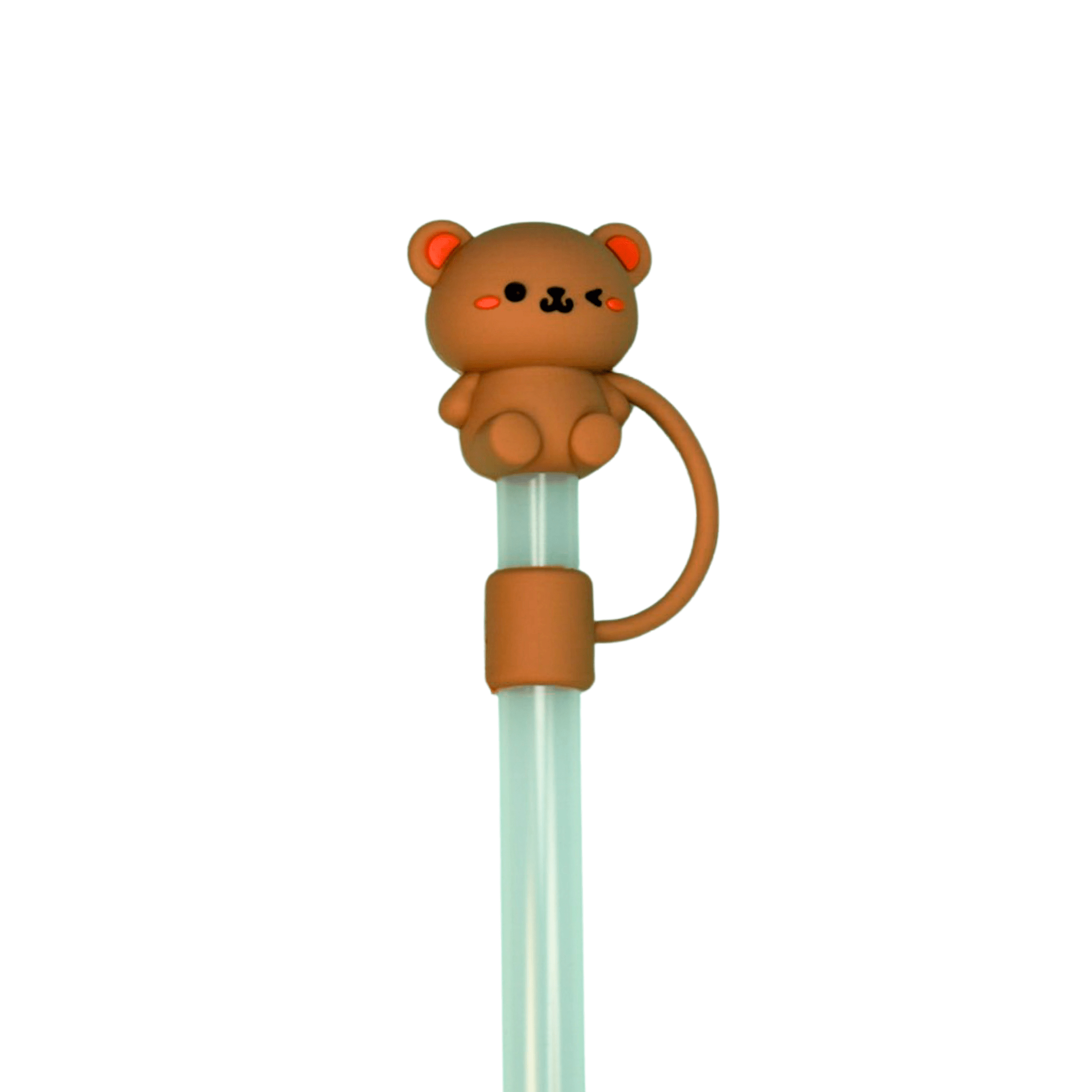 Bear Straw Topper | | CharCharms Accessories