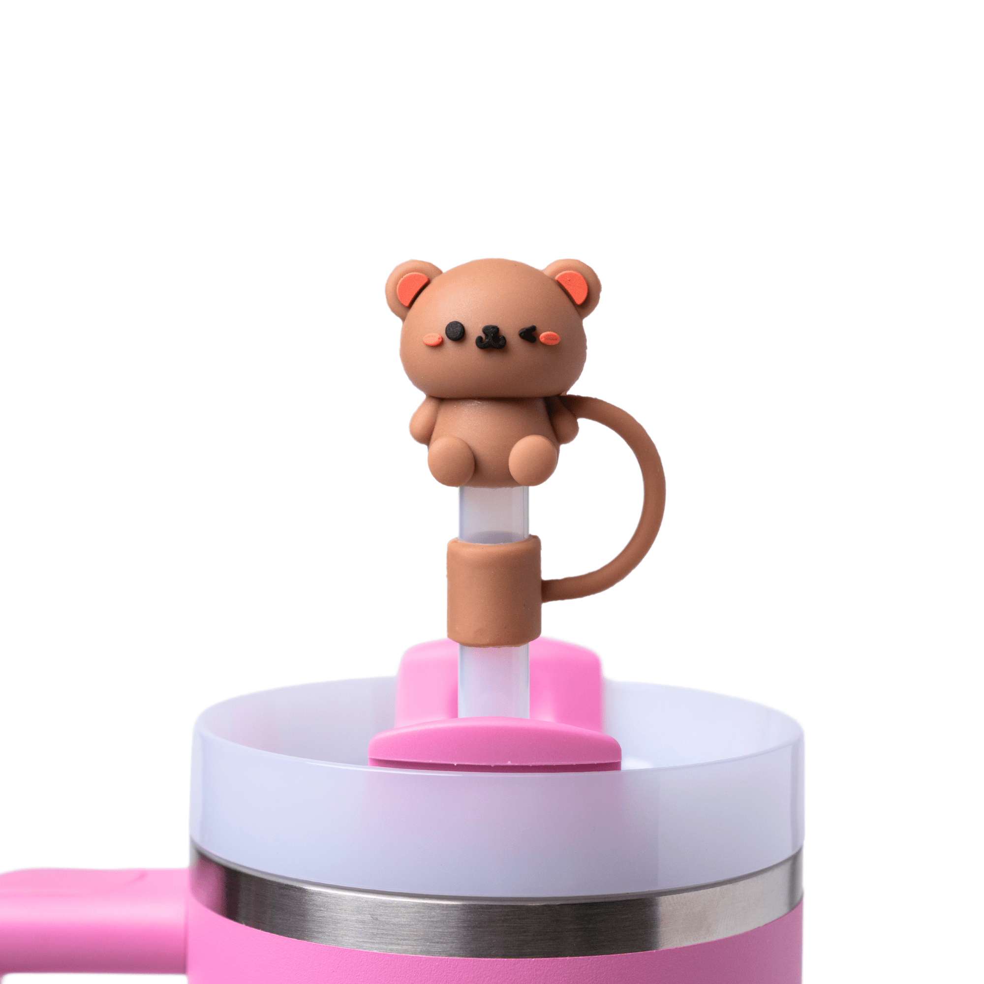 Bear Straw Topper | | CharCharms Accessories