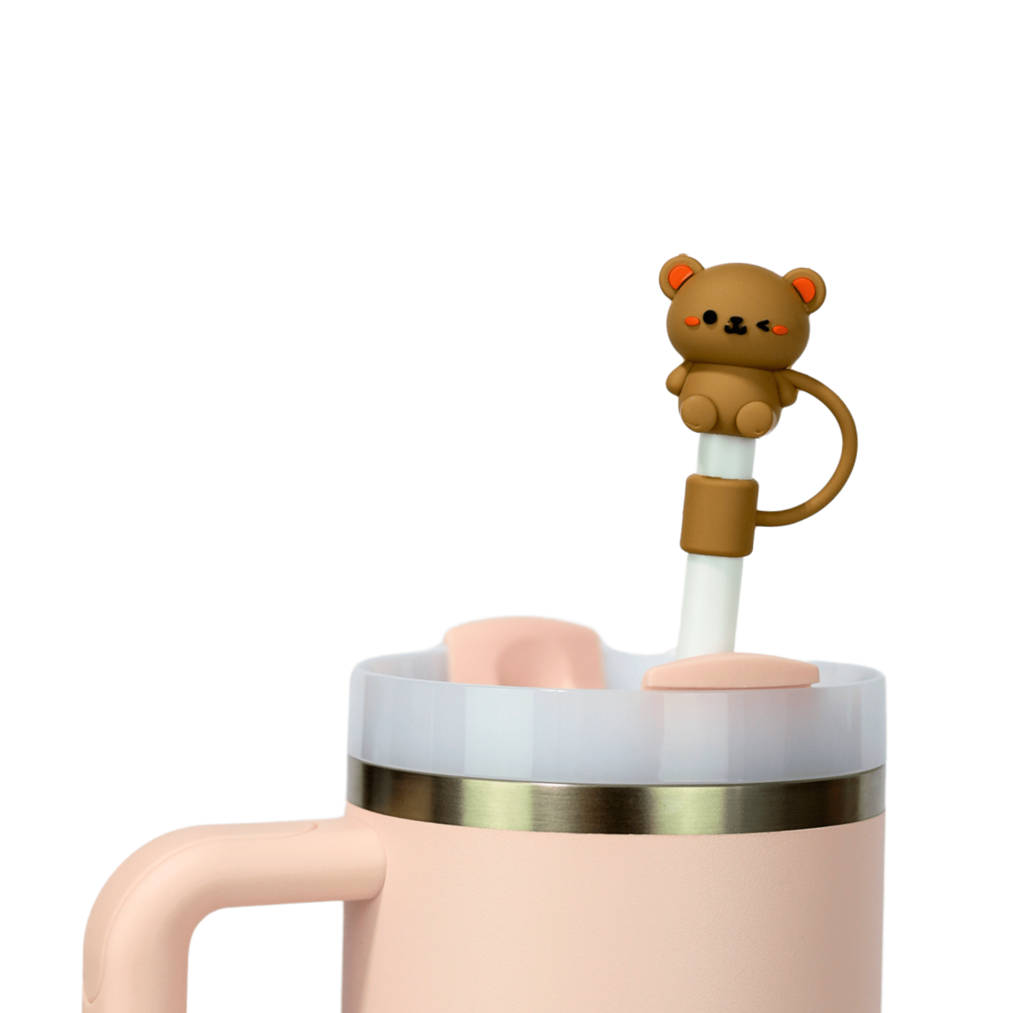 Bear Straw Topper | | CharCharms Accessories