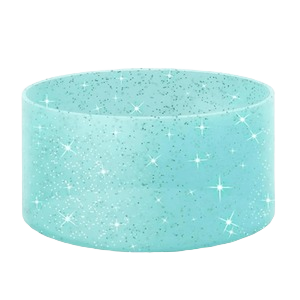 Blue Glitter Bottle Boot