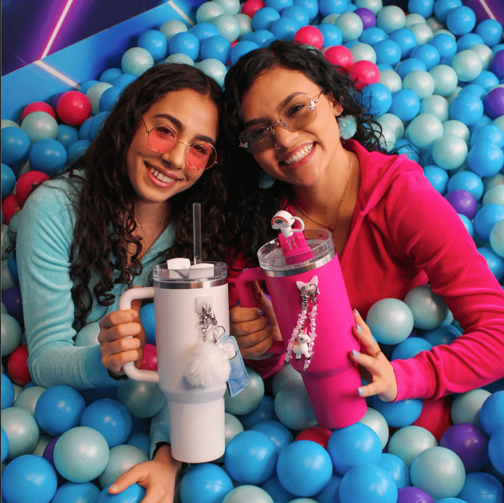 Blue Marble Lip Gloss Holder | | CharCharms Accessories