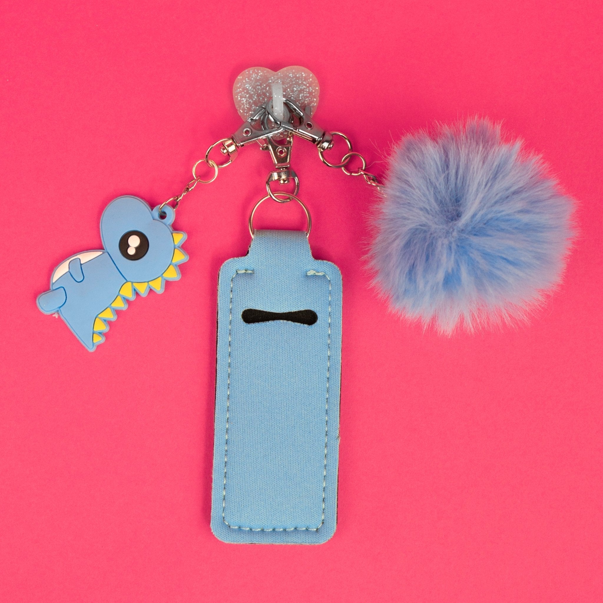 Fun bottle accessory with dinosaur theme