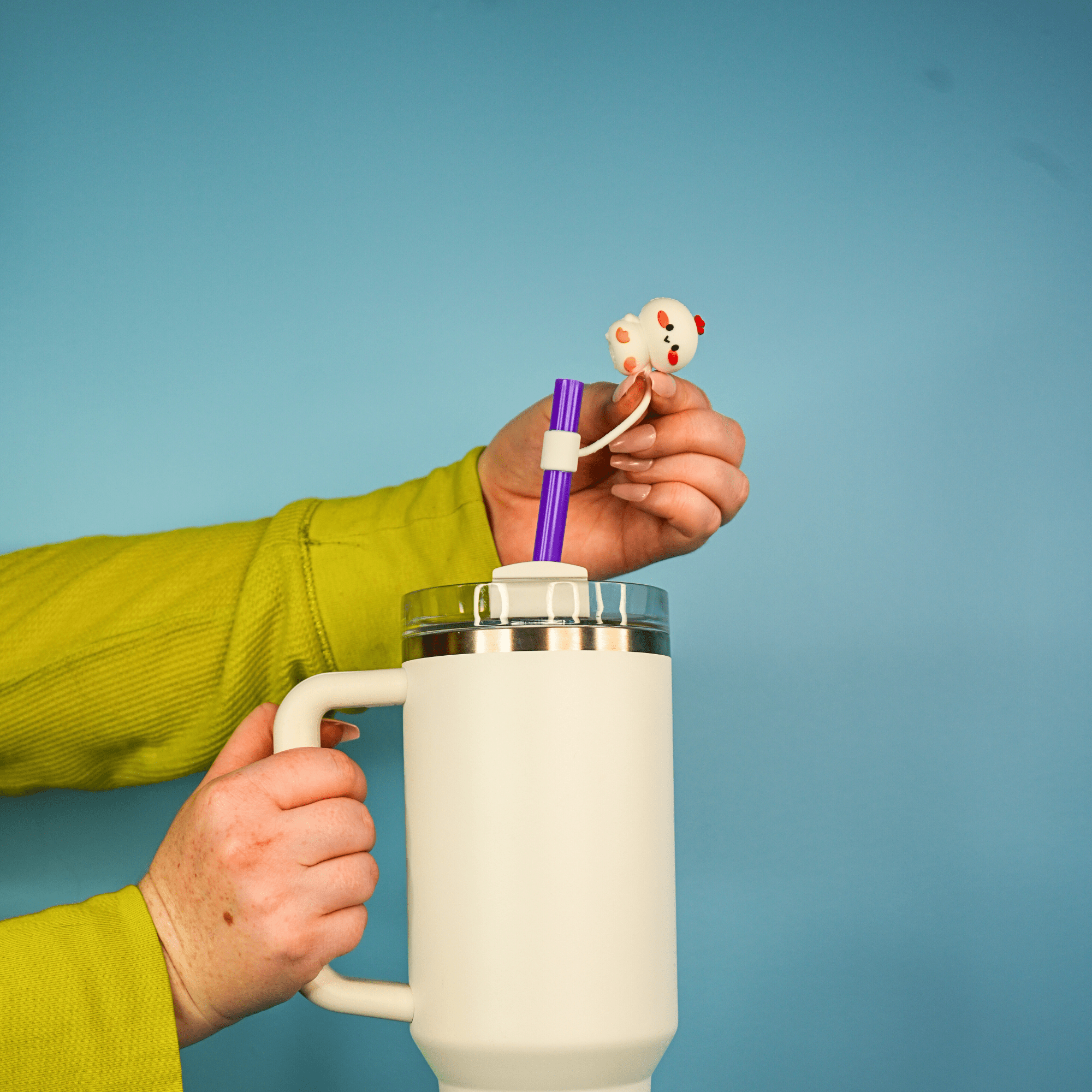 Chicken Straw Topper | | CharCharms Accessories