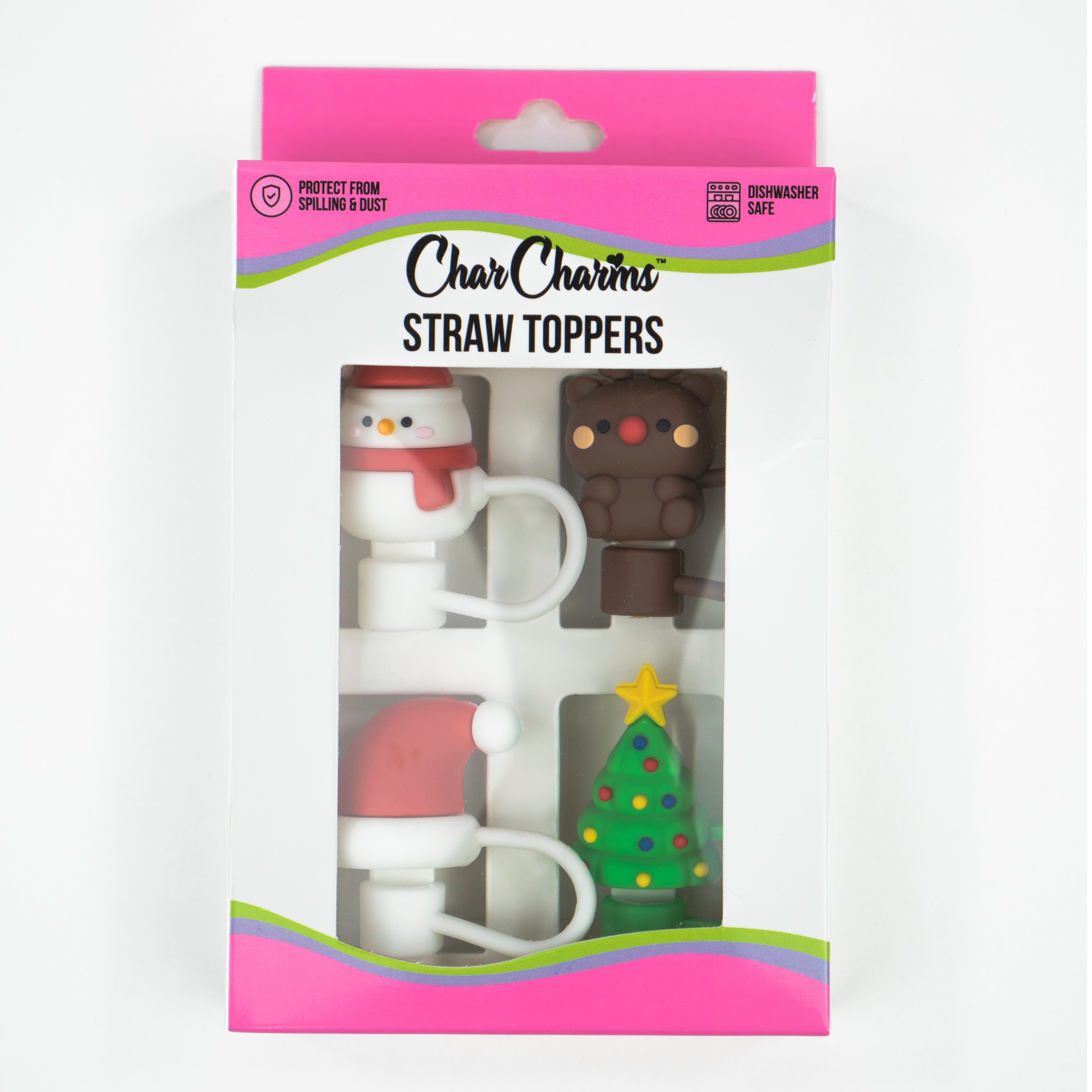 straw toppers, drink toppers, tumbler straw toppers