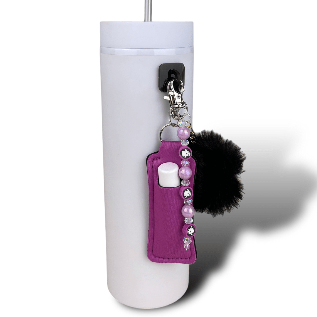 Fuscia Chapstick Holder | | CharCharms Accessories