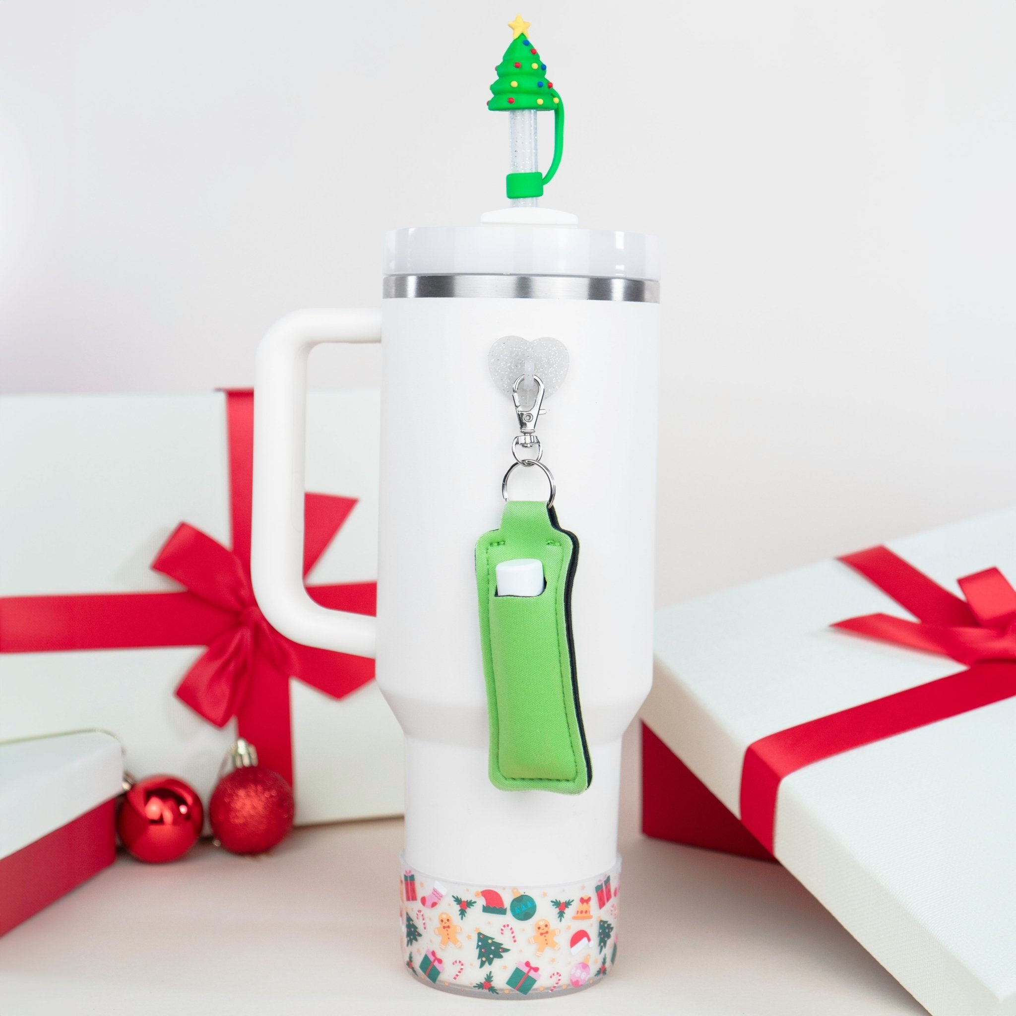 Green Lip Gloss Holder | Chapstick Holder | CharCharms Accessories