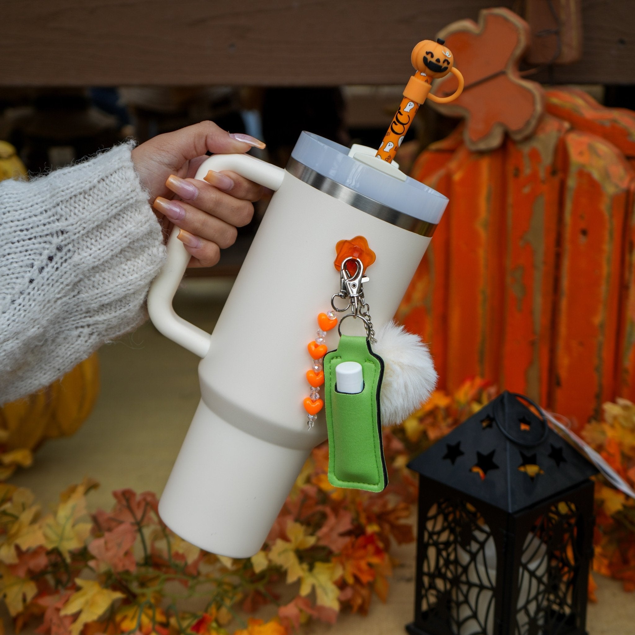 Green Lip Gloss Holder | Chapstick Holder | CharCharms Accessories