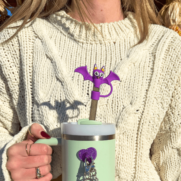 Halloween 4 - Pack Straw Topper | | CharCharms Accessories
