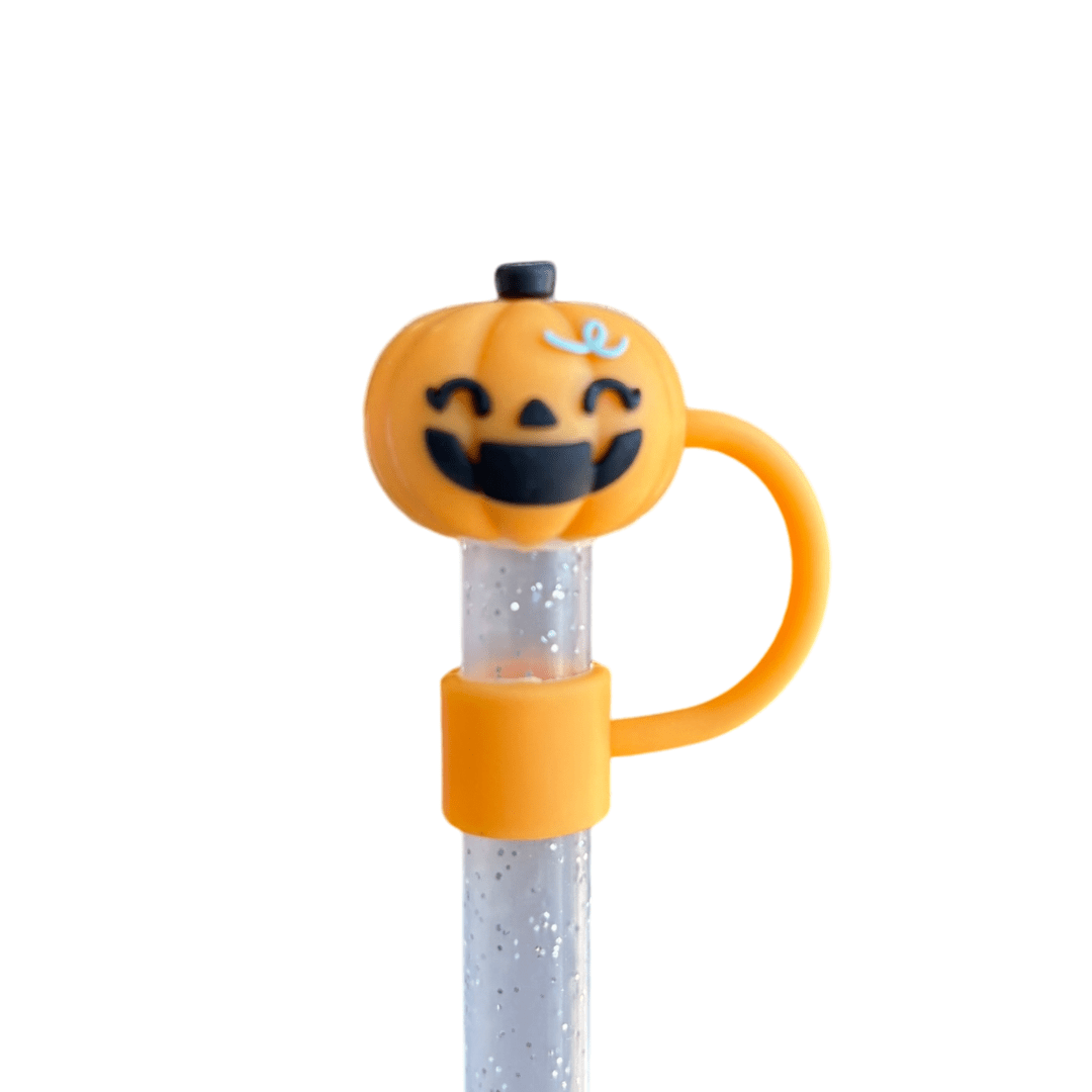 Halloween 4 - Pack Straw Topper | | CharCharms Accessories