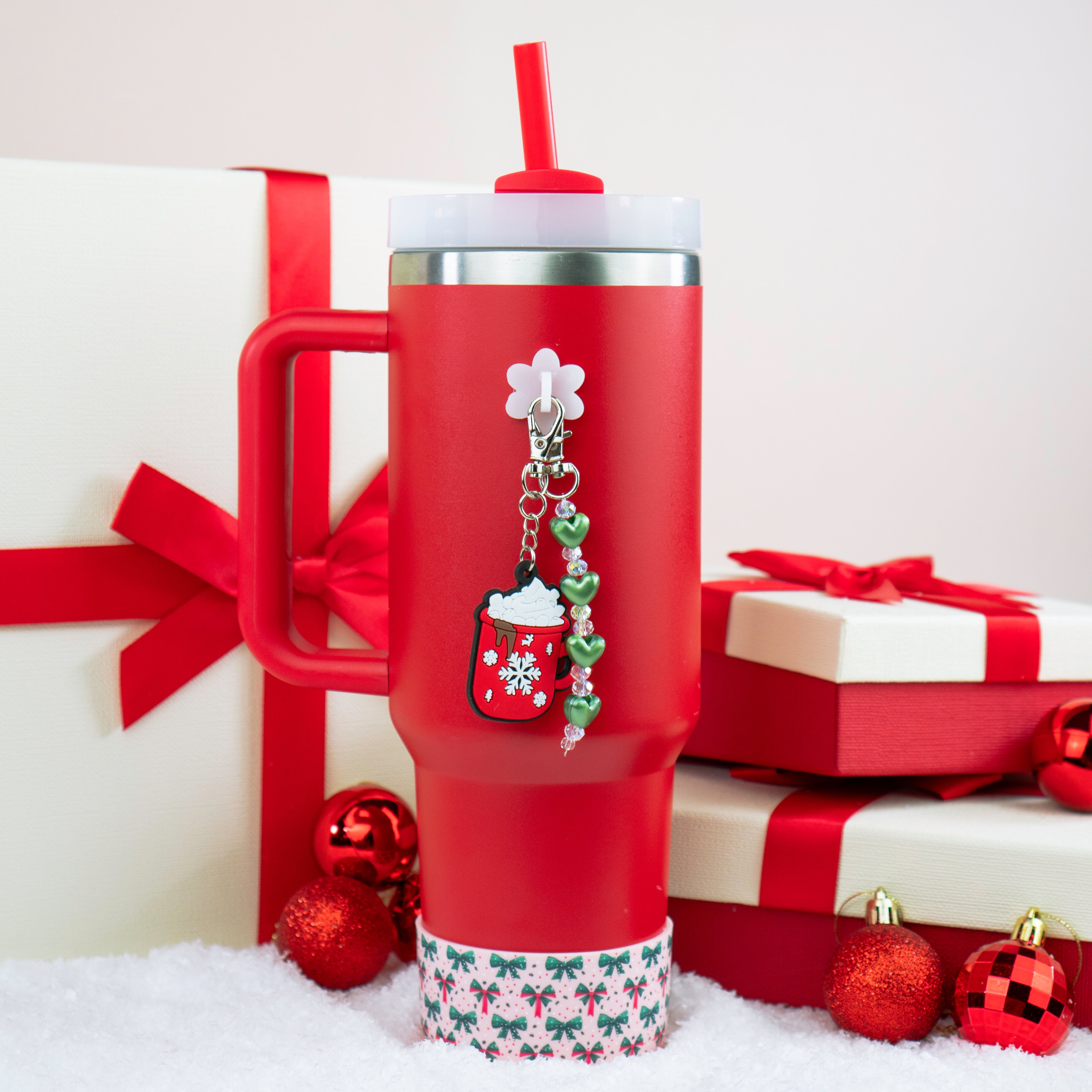 Rosy Ribbons Bottle Boot