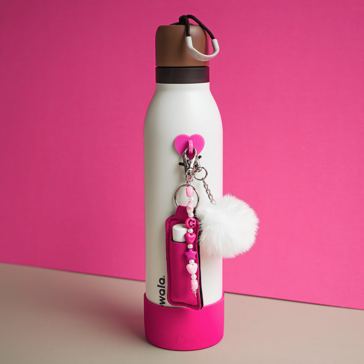 Hot Pink Lip Gloss Holder | | CharCharms Accessories