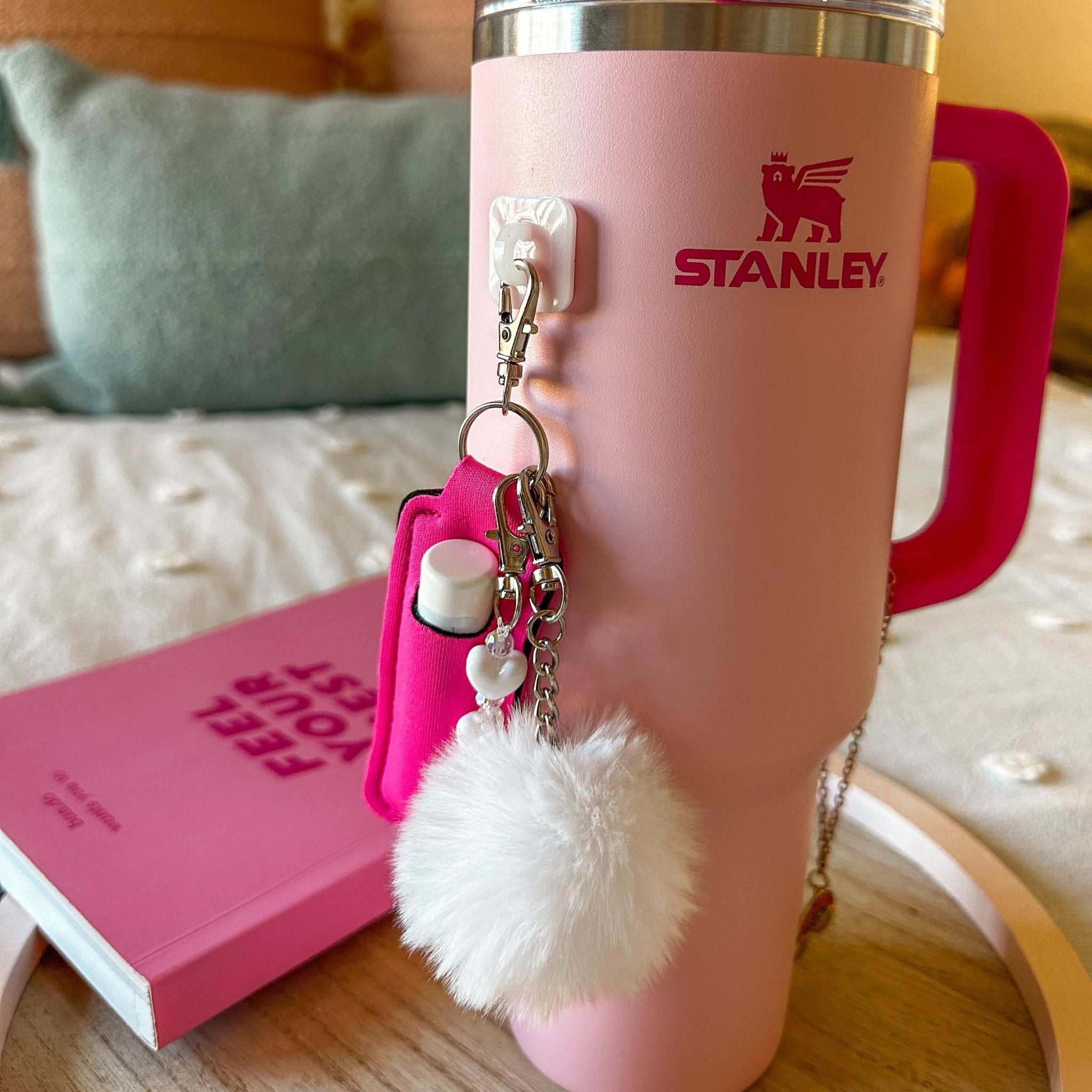 Hot Pink Lip Gloss Holder | | CharCharms Accessories