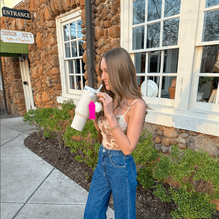 Hot Pink Lip Gloss Holder | | CharCharms Accessories