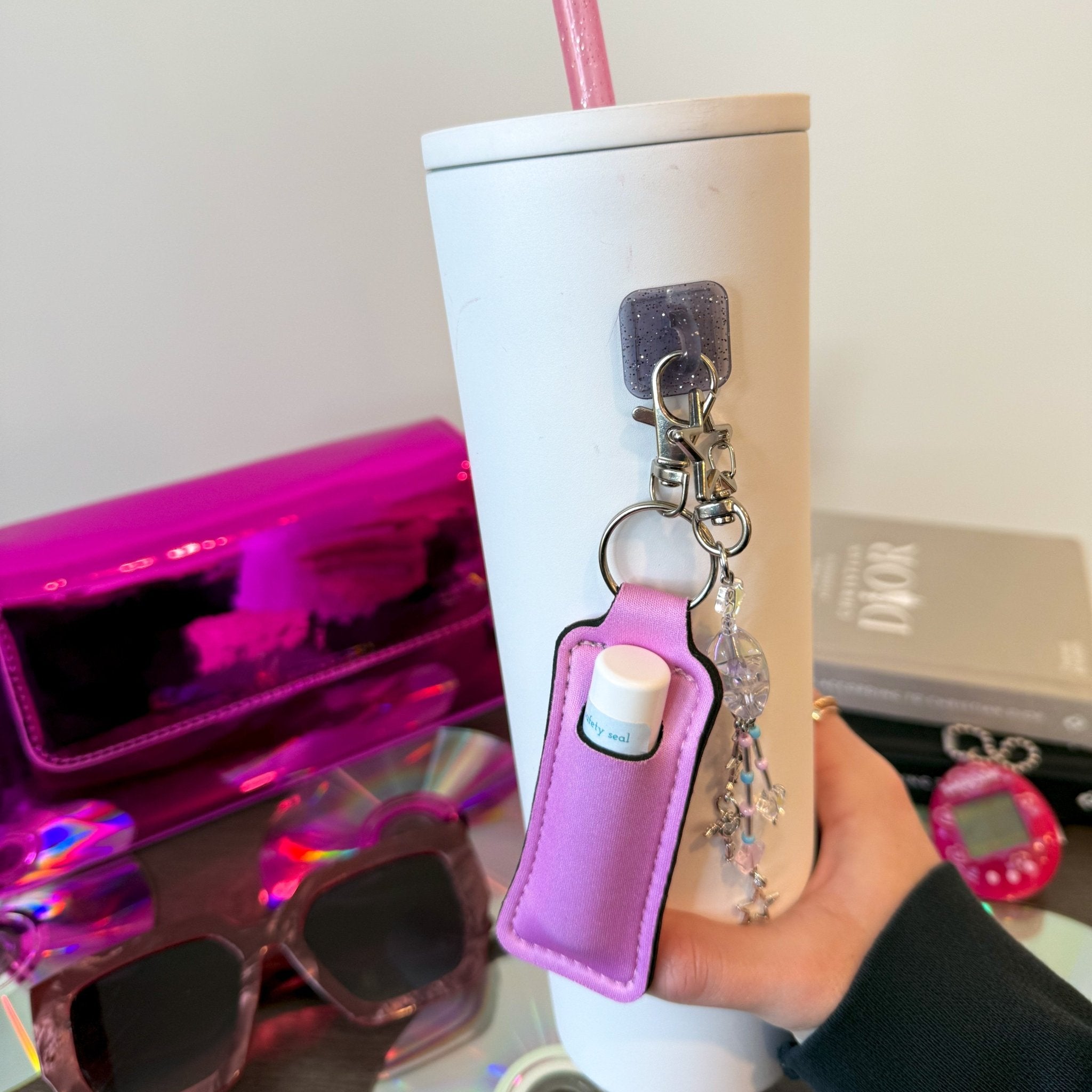 Light Pink Lip Gloss Holder | | CharCharms Accessories